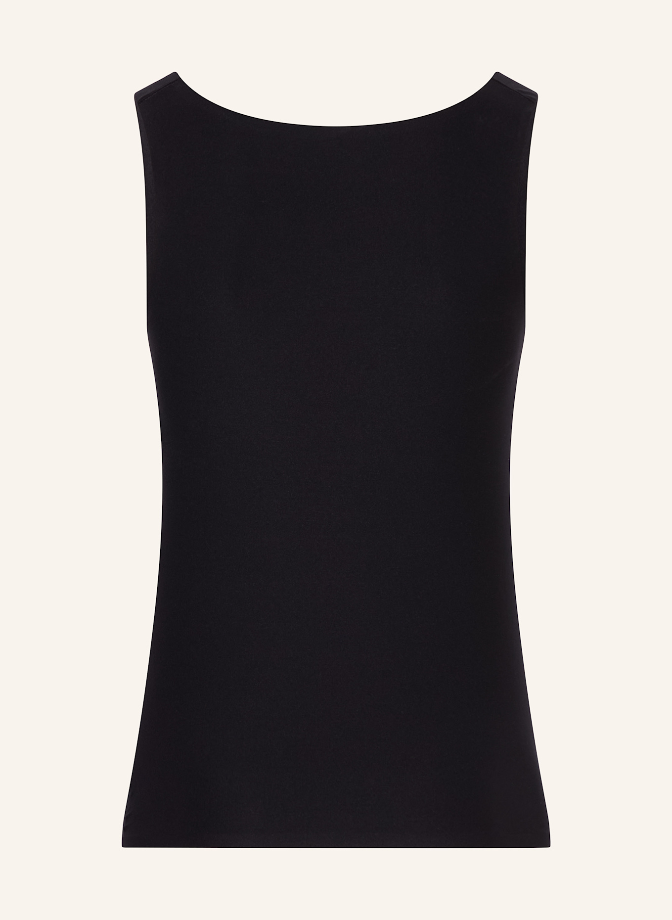 CHANTELLE Koszulka z biustonoszem SOFTSTRETCH: CZARNY