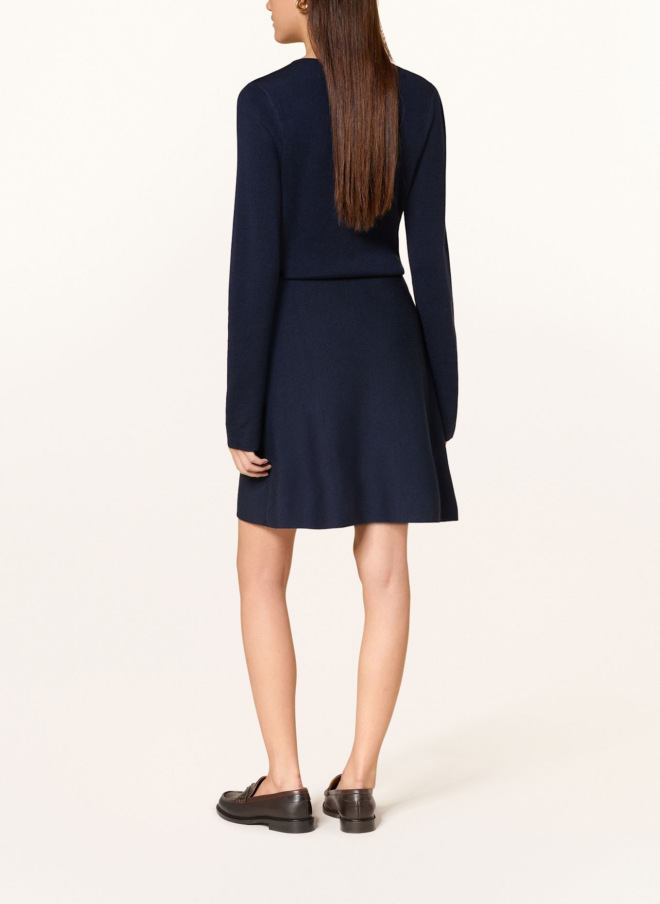 CLAUDIE PIERLOT Strickkleid: DUNKELBLAU