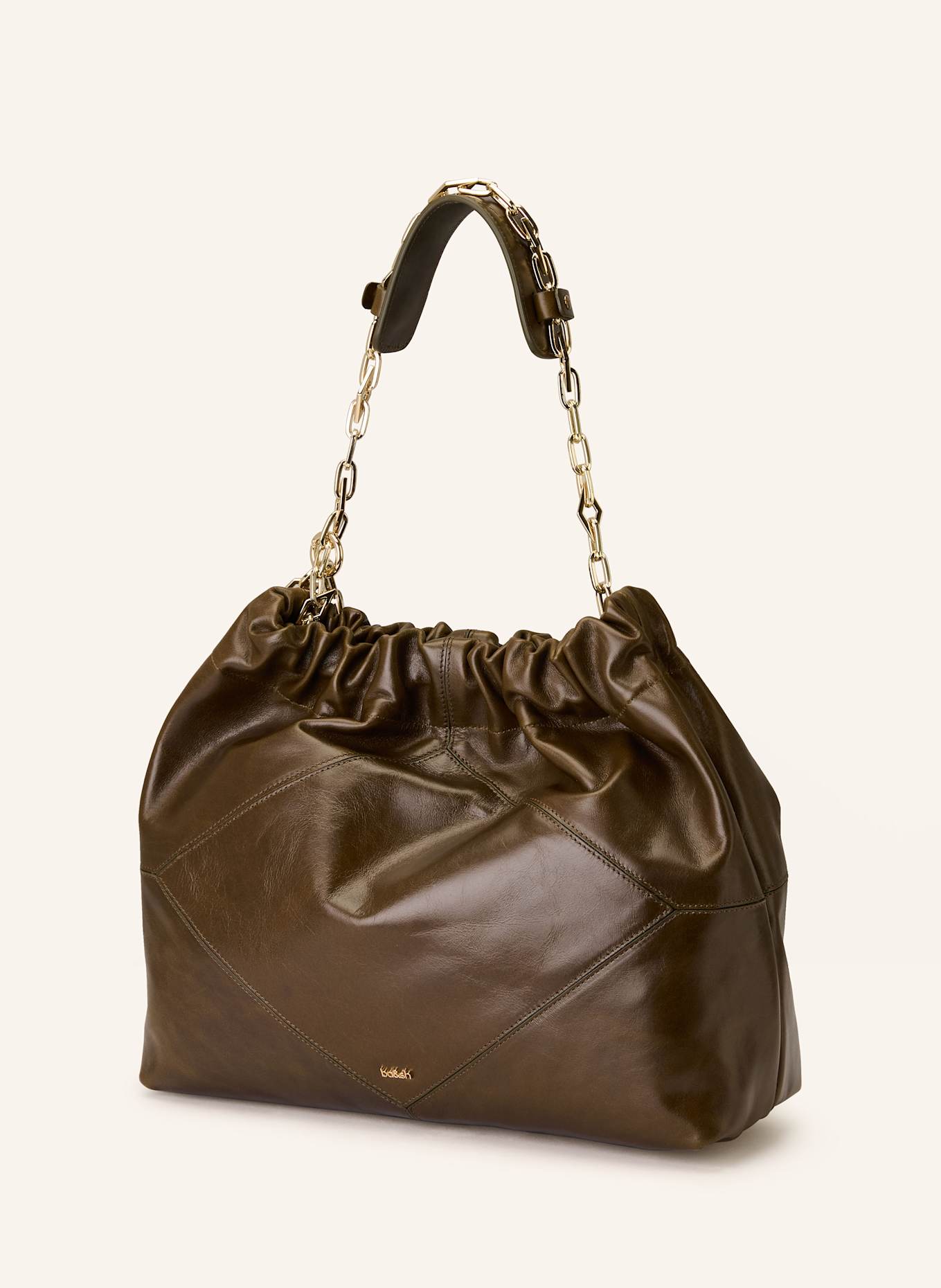 ba&sh Vaková kabelka JUNE MEDIUM: KHAKI