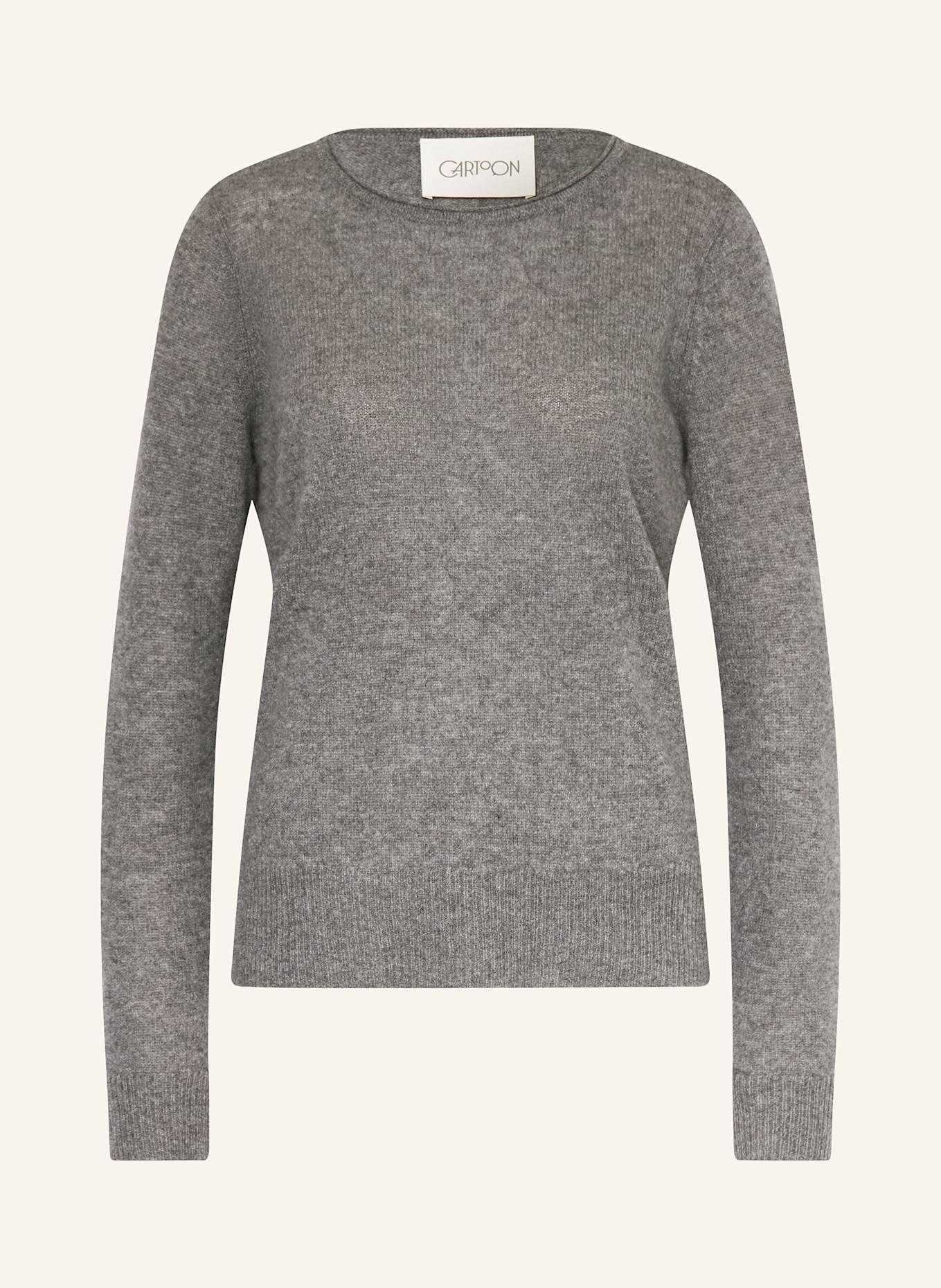 CARTOON Cashmere-Pullover: GRAU