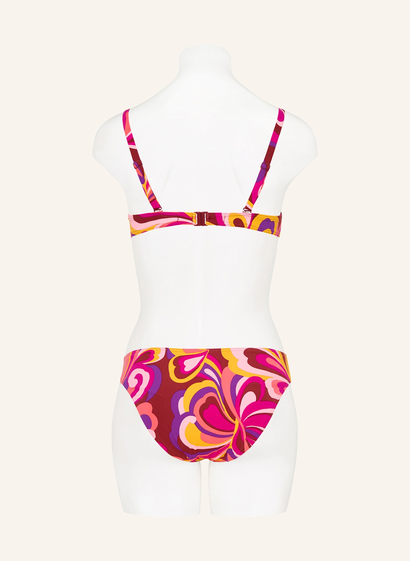 CHANTELLE Basic-Bikini-Hose VITA: DUNKELROT / HELLROSA / FUCHSIA