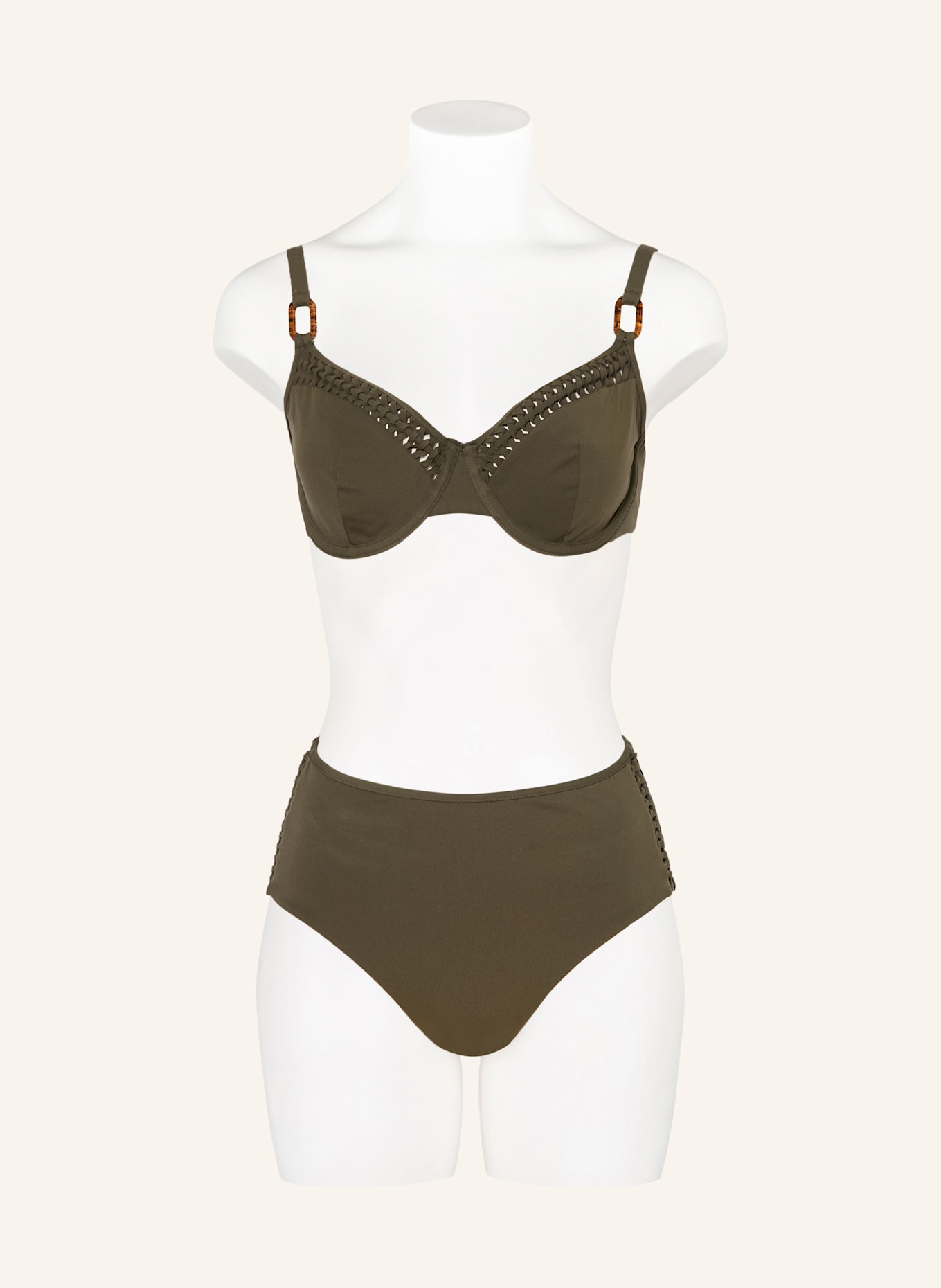 CHANTELLE Basic-Bikini-Hose SERENITA: KHAKI