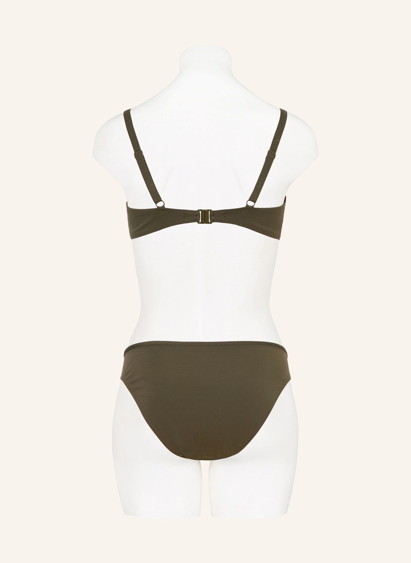 CHANTELLE SERENITA underwired bikini top: KHAKI