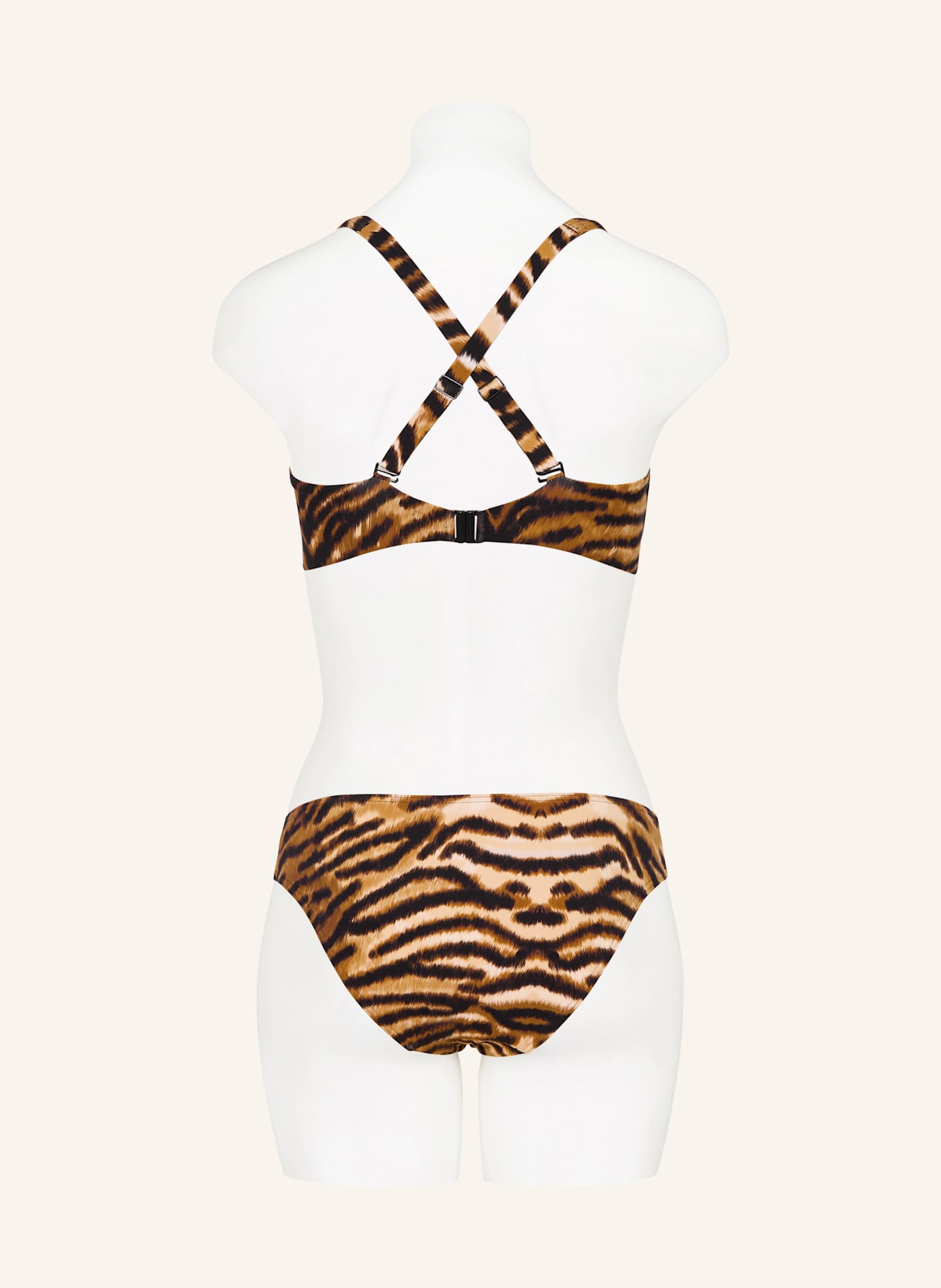 CHANTELLE Bügel-Bikini-Top VITA: HELLBRAUN / BRAUN / DUNKELBRAUN