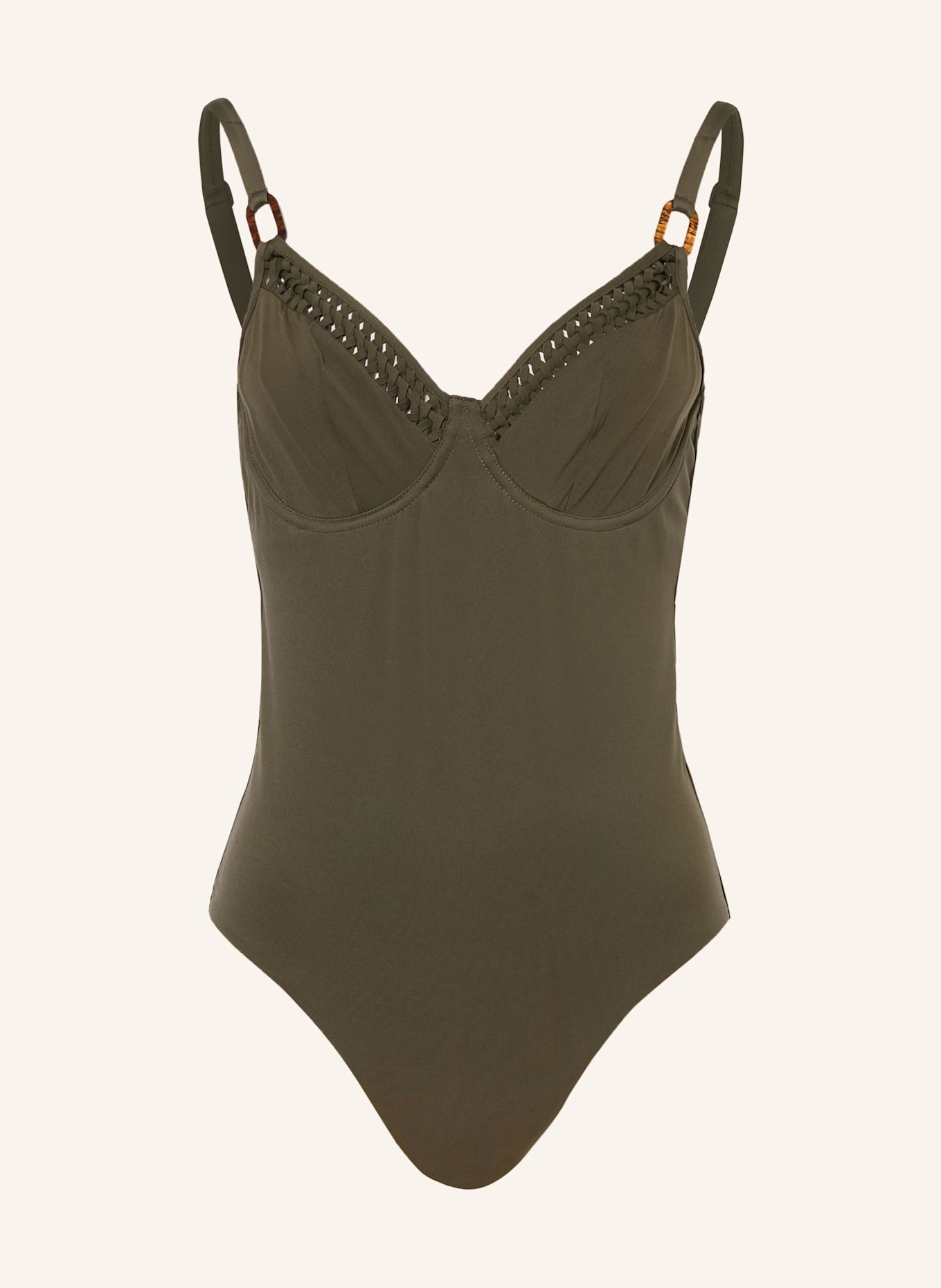 CHANTELLE Büge-Badeanzug SERENITA: KHAKI