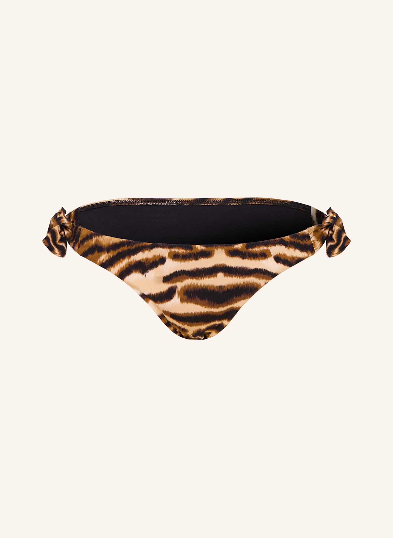 CHANTELLE VITA Triangle Bikini Bottom: LIGHT BROWN / BROWN / DARK BROWN