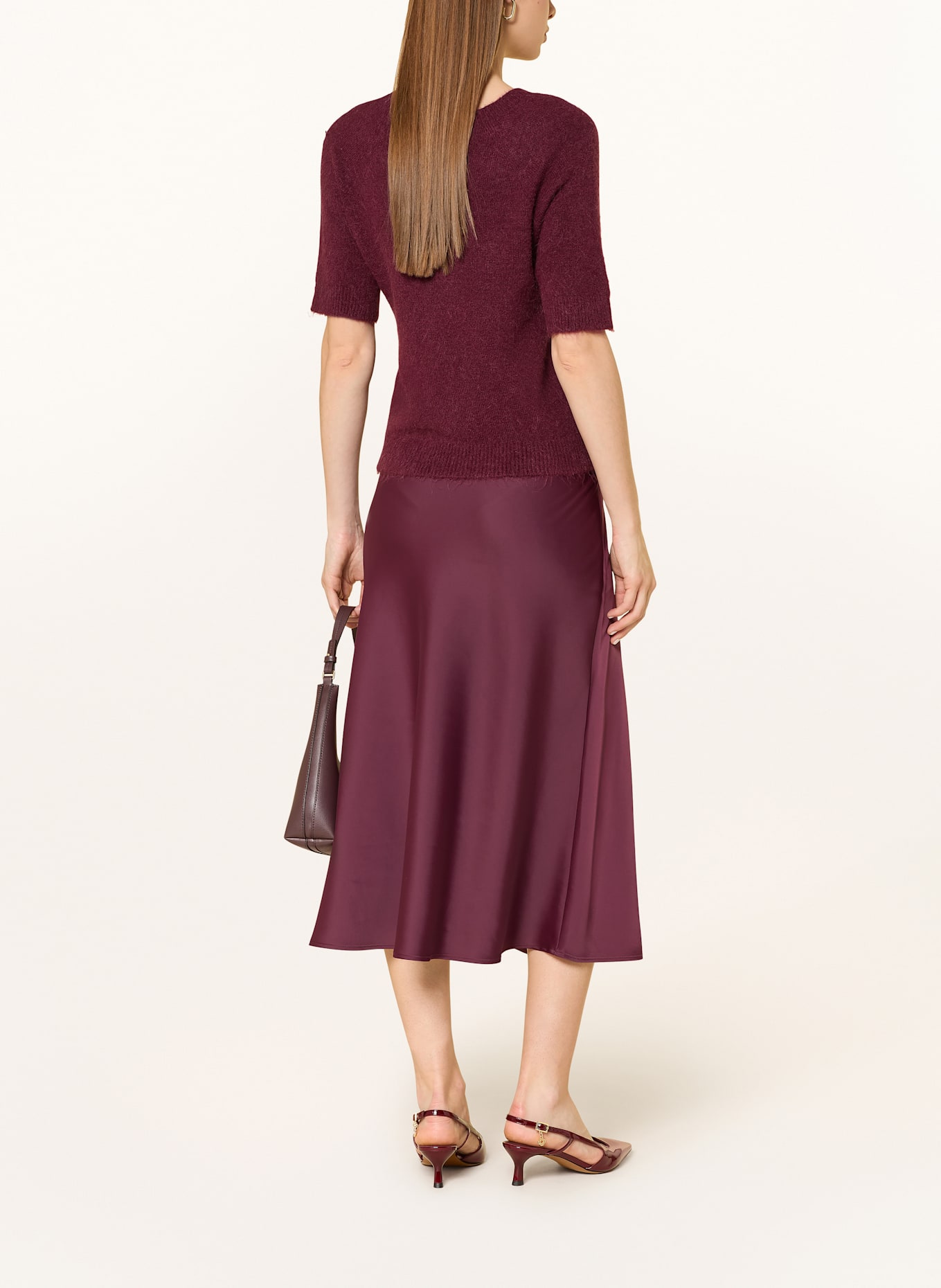 Rich & Royal Strickshirt: DUNKELROT