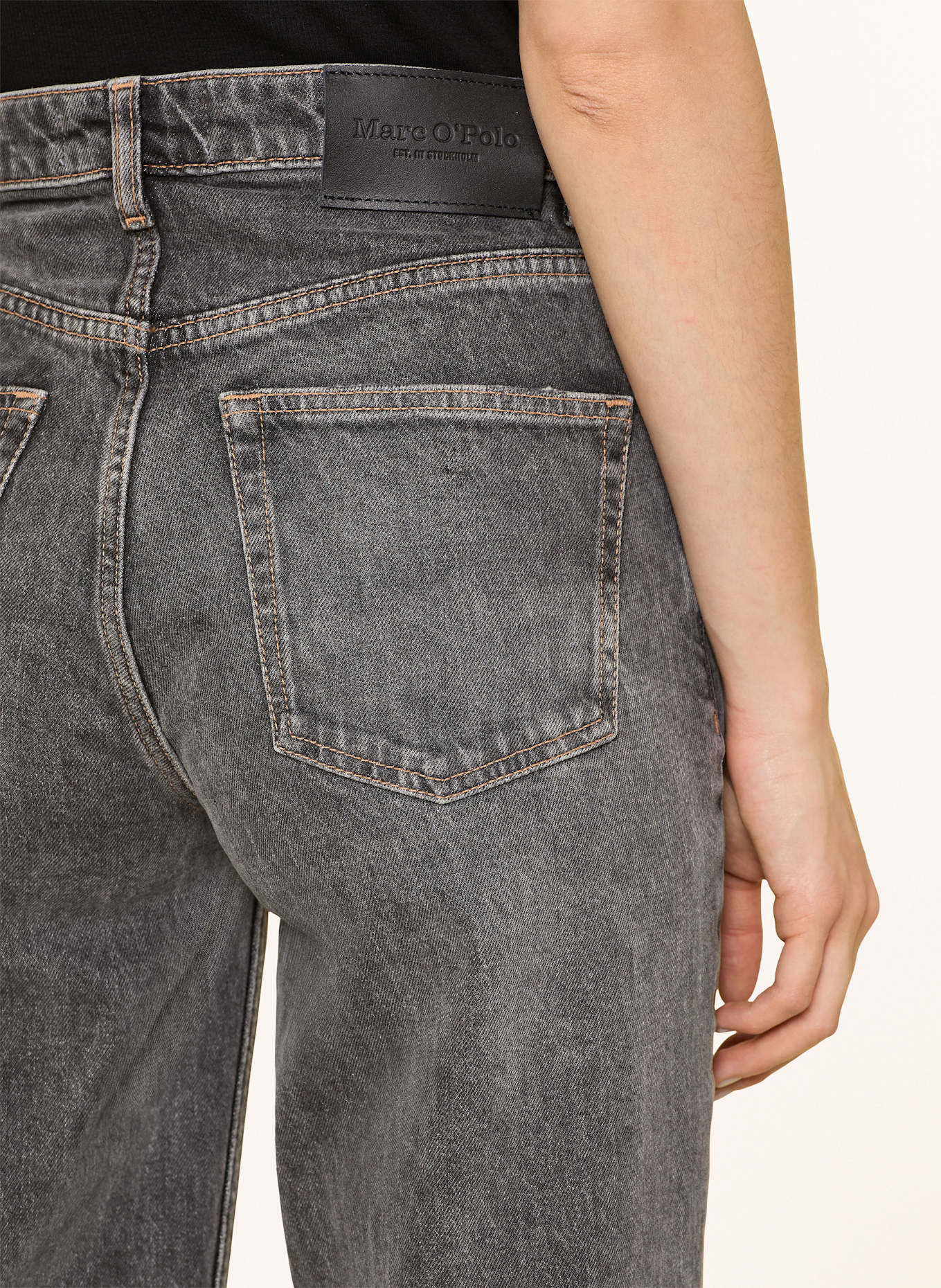 Marc O'Polo Straight Jeans LEBY: 032 Mid grey authentic true wash