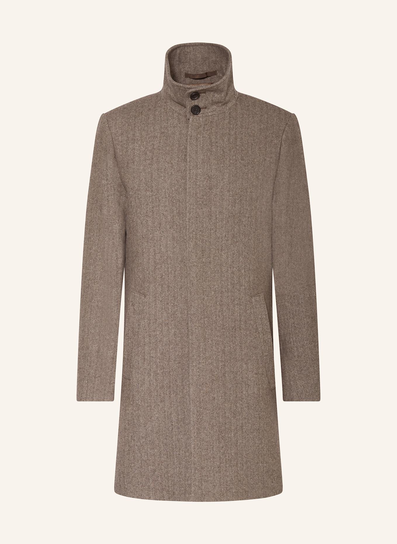 TIGER OF SWEDEN Mantel ALERIC: BEIGE / BRAUN