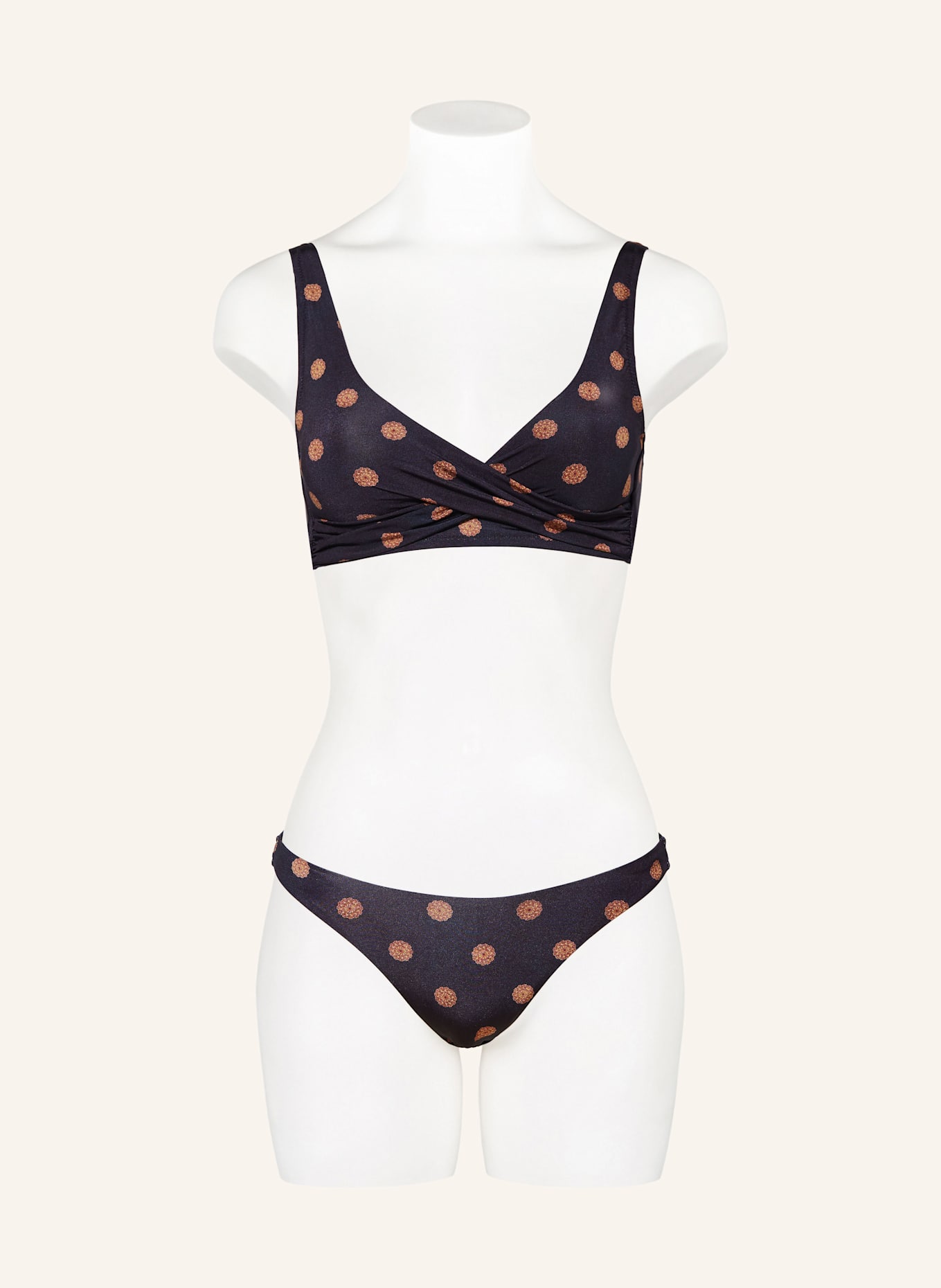 watercult Bralette-Bikini-Top REFINED HERITAGE: DUNKELBLAU