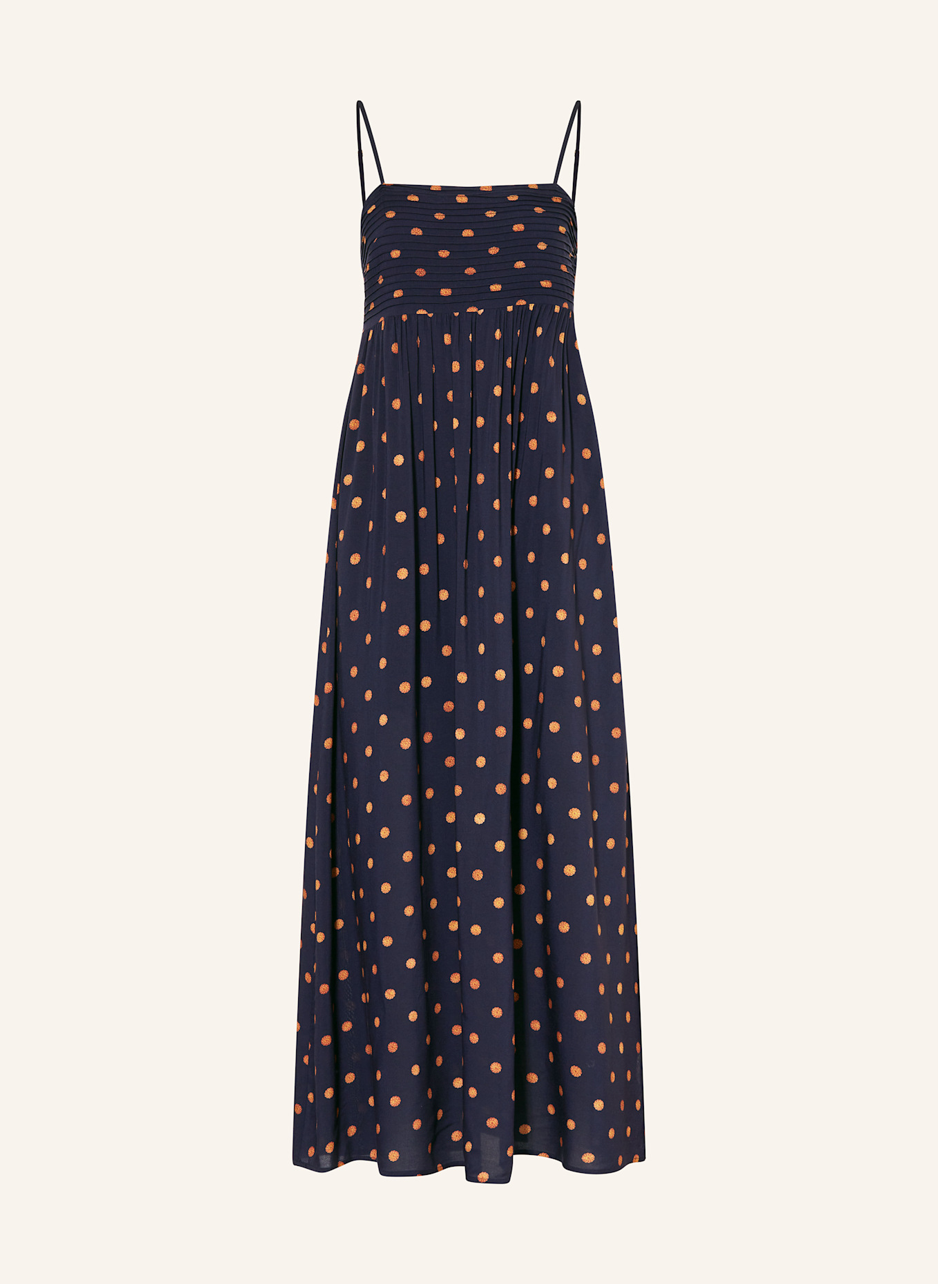 watercult Kleid: DUNKELBLAU / BRAUN