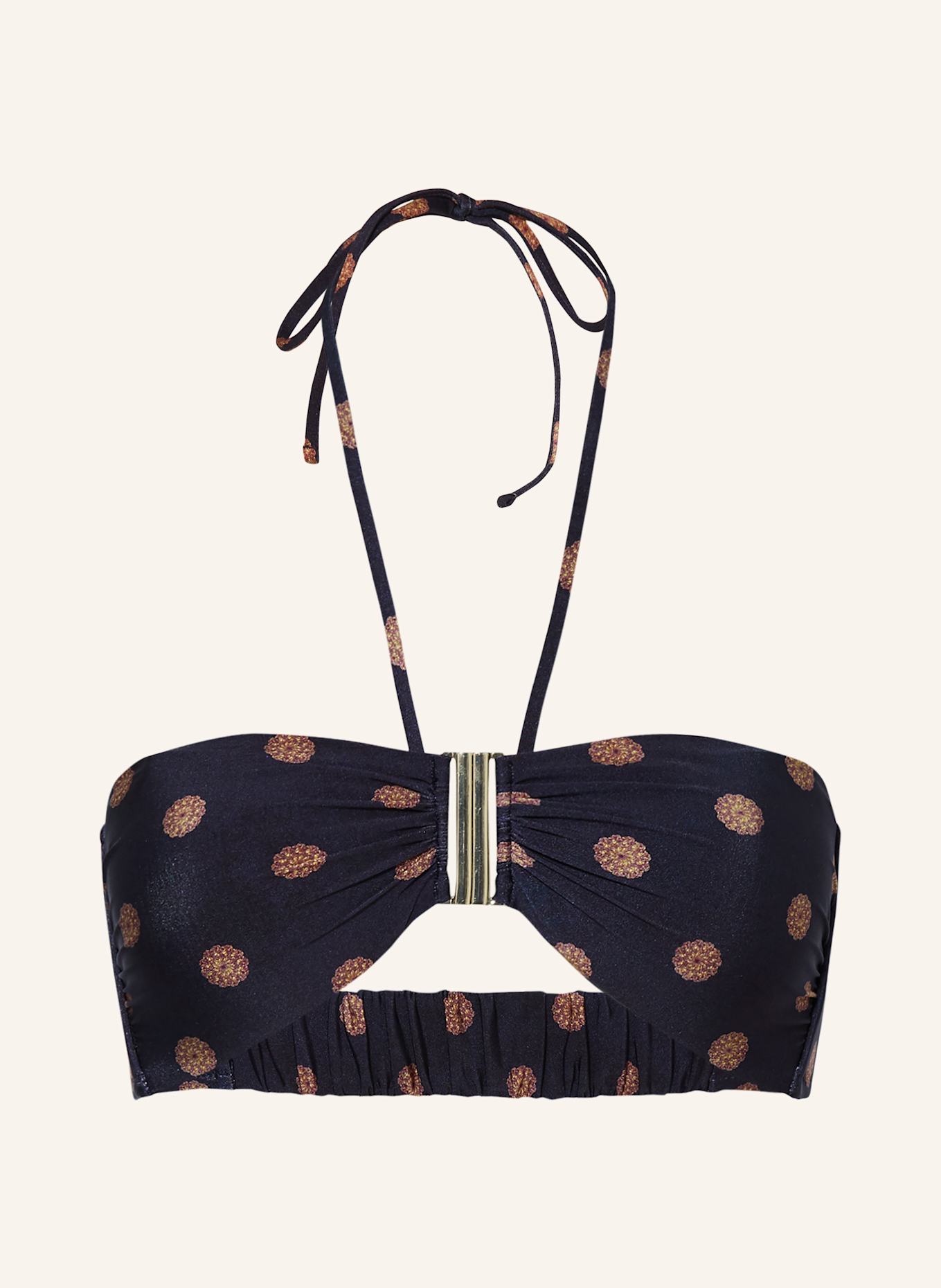 watercult Neckholder-bikinitop REFINED HERITAGE: DONKERBLAUW