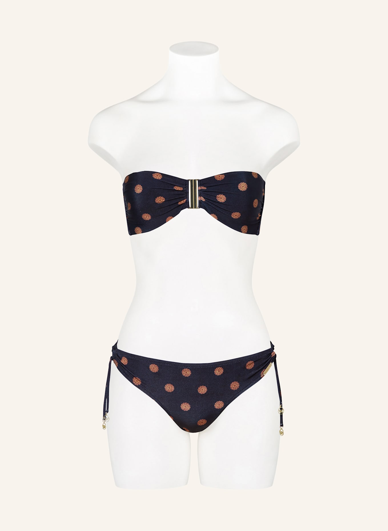 watercult Neckholder-bikinitop REFINED HERITAGE: DONKERBLAUW