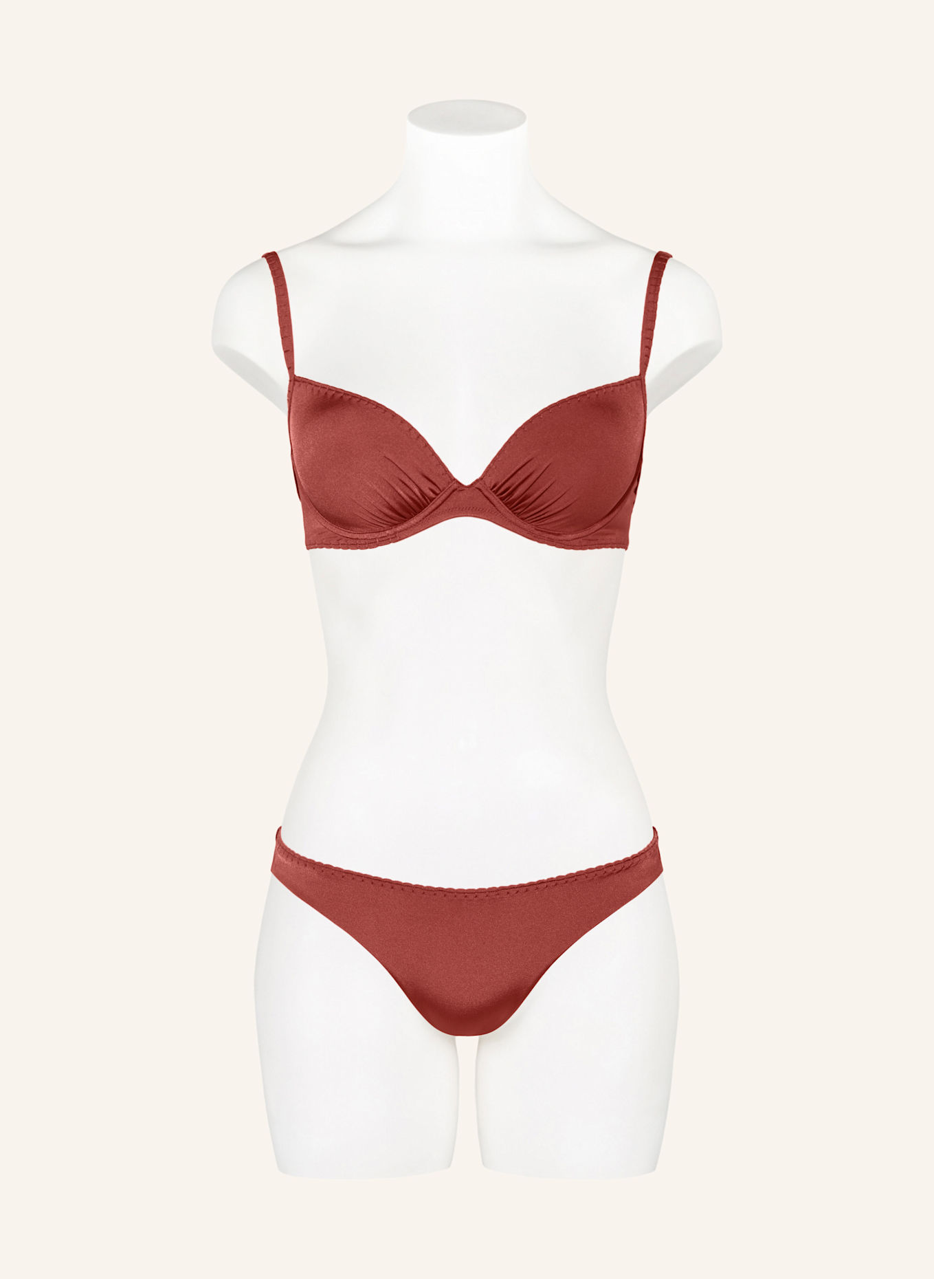 watercult Basic-Bikini-Hose CRAFTED ESSENTIALS: DUNKELROT