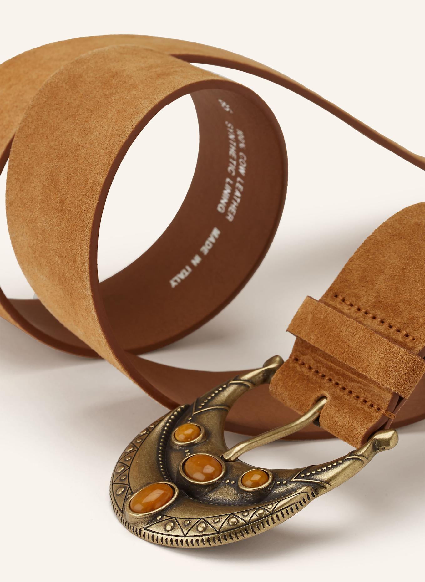 ba&sh Ledergürtel BOLBI: COGNAC