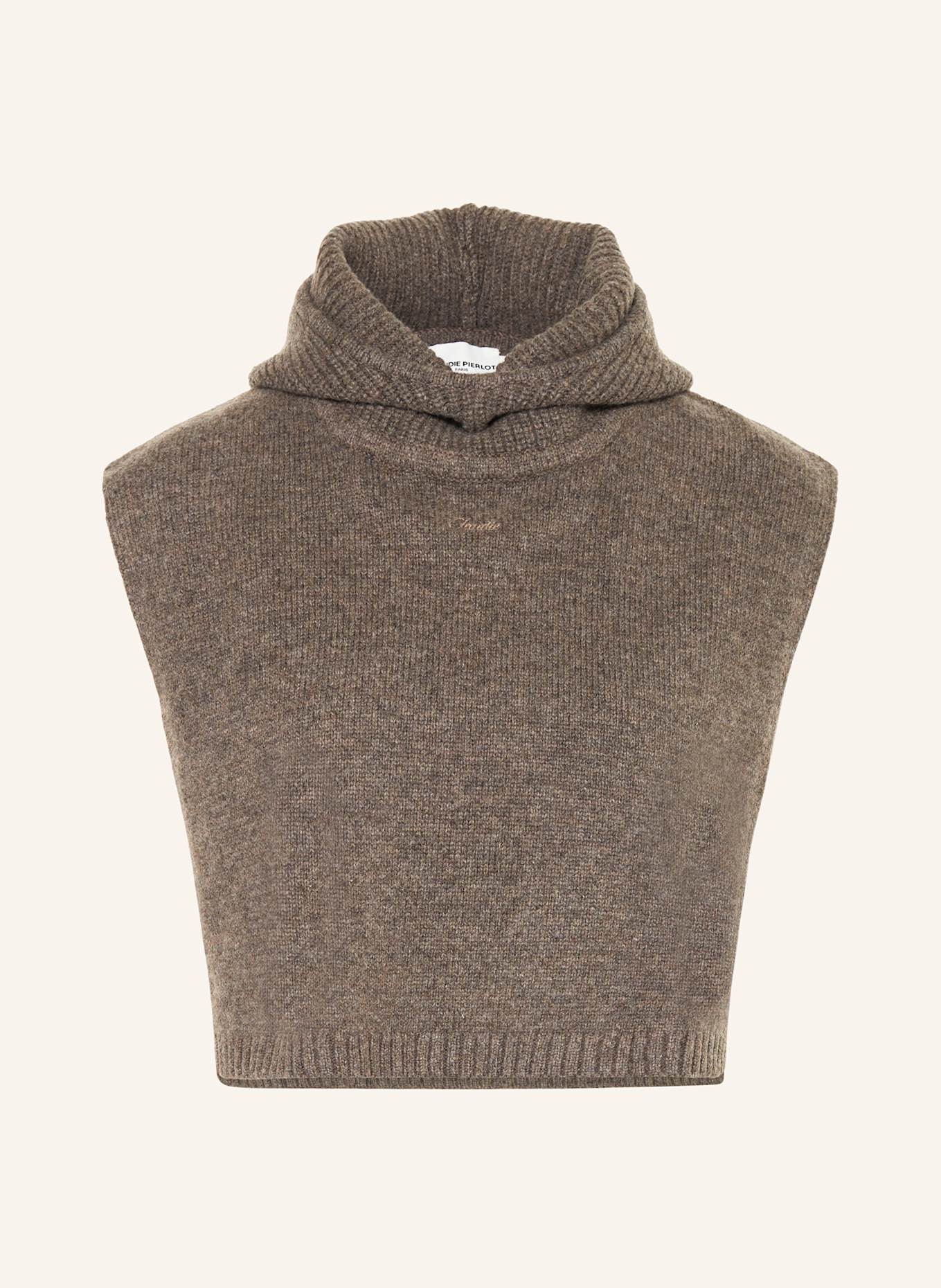 CLAUDIE PIERLOT Cape MIMANE: TAUPE