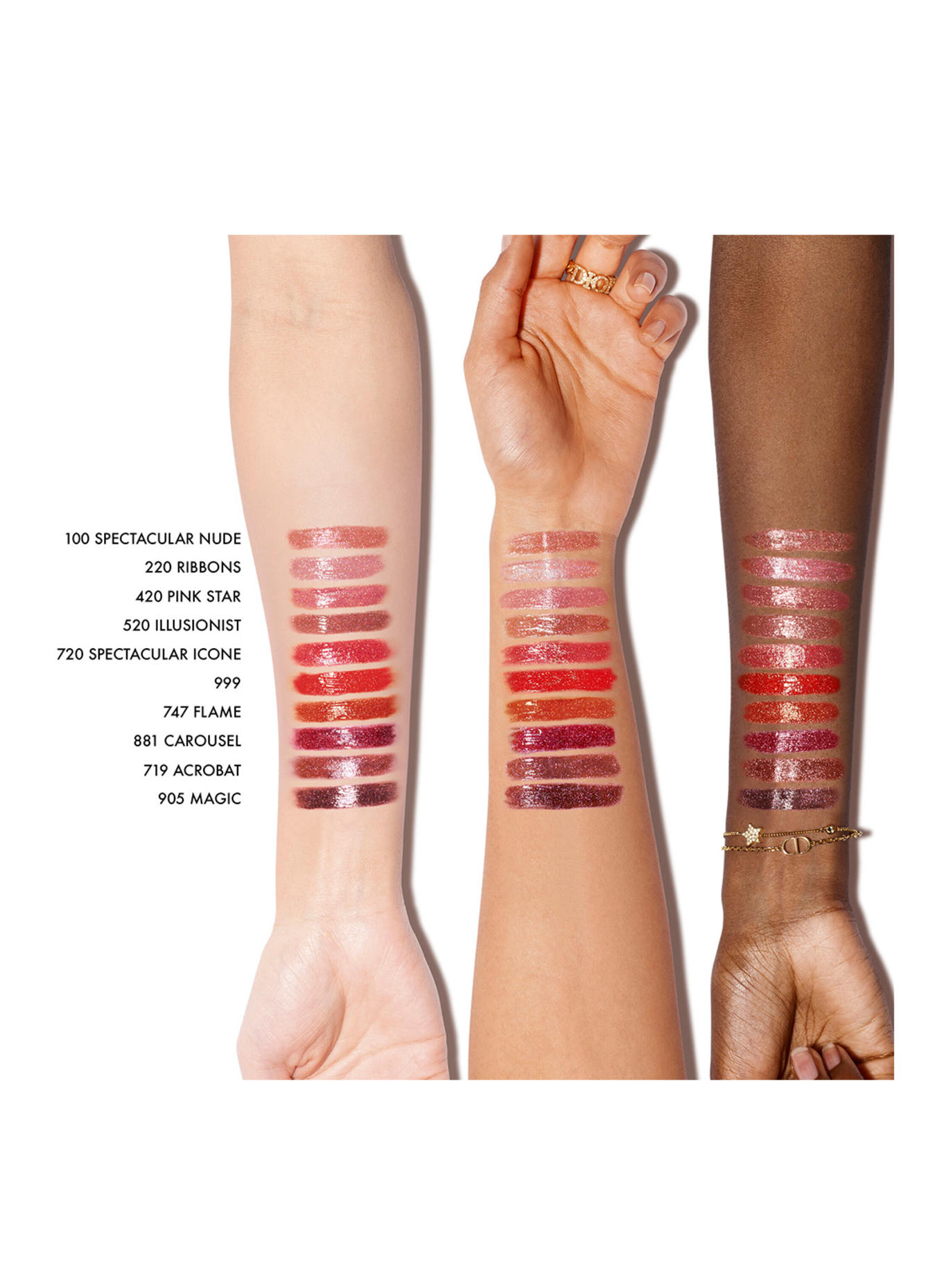 DIOR ROUGE DIOR SEQUIN LIQUID DUO - LIMITIERTE EDITION: 220 RIBBONS