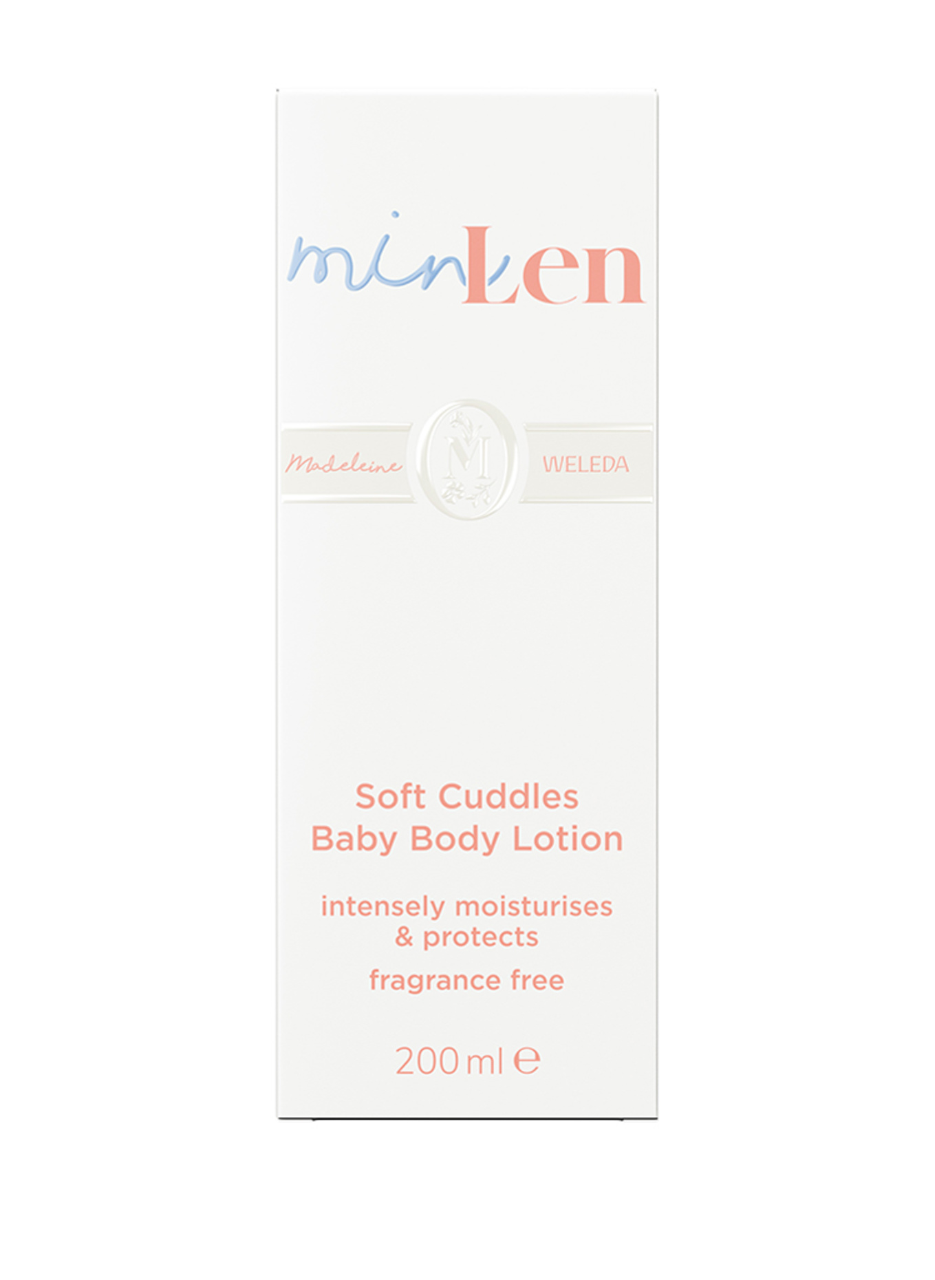 minLen SOFT CUDDLES BABY BODY LOTION