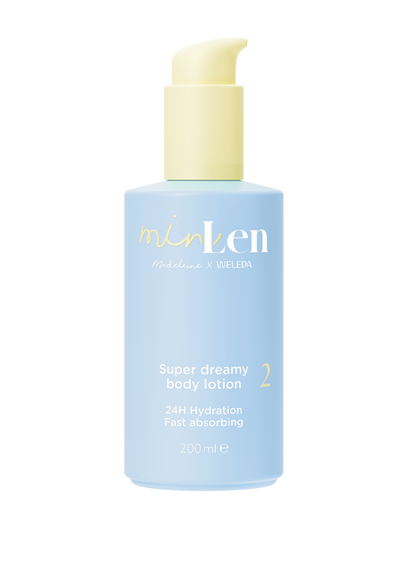 minLen SUPER DREAMY BODY LOTION