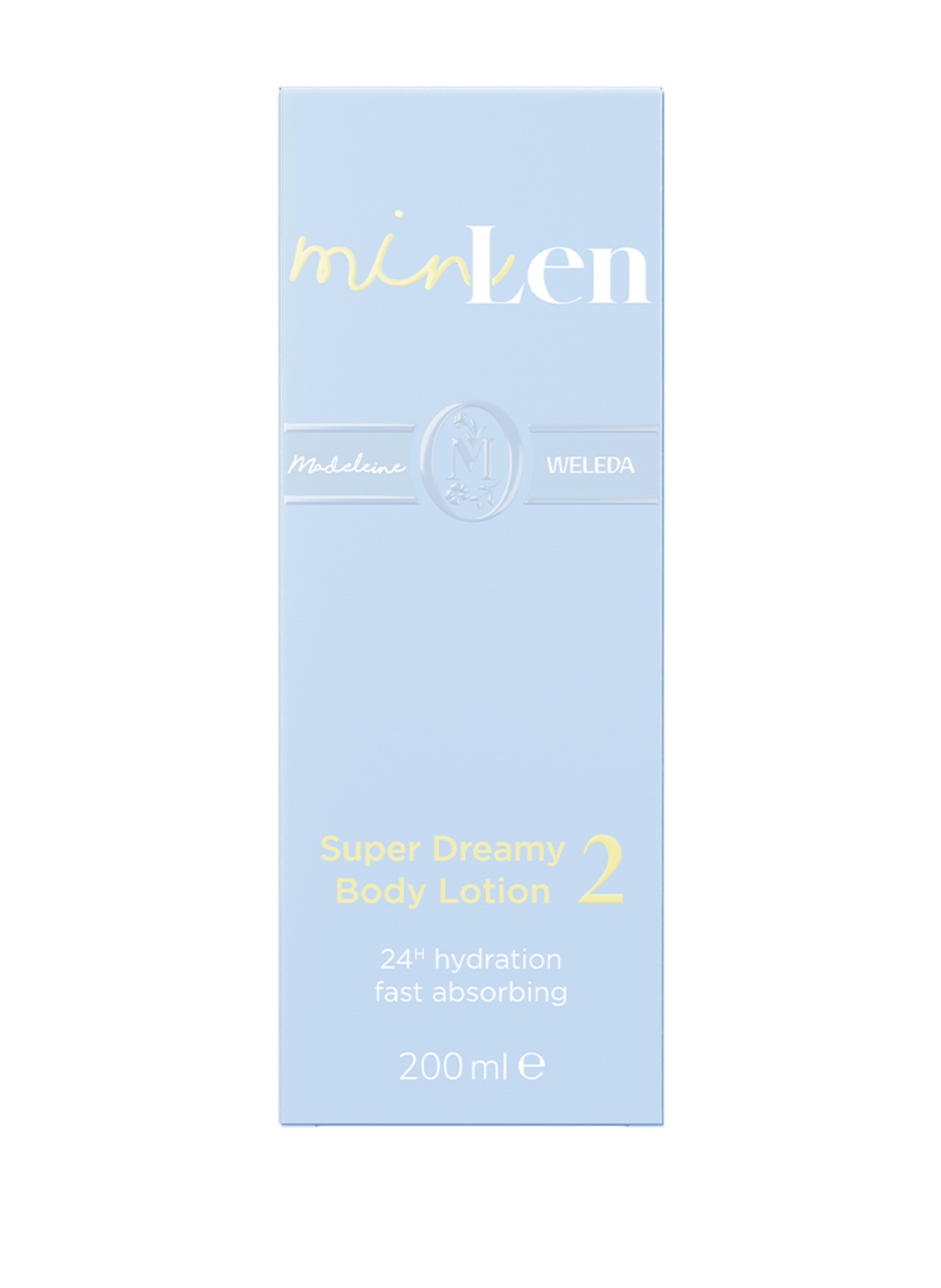 minLen SUPER DREAMY BODY LOTION