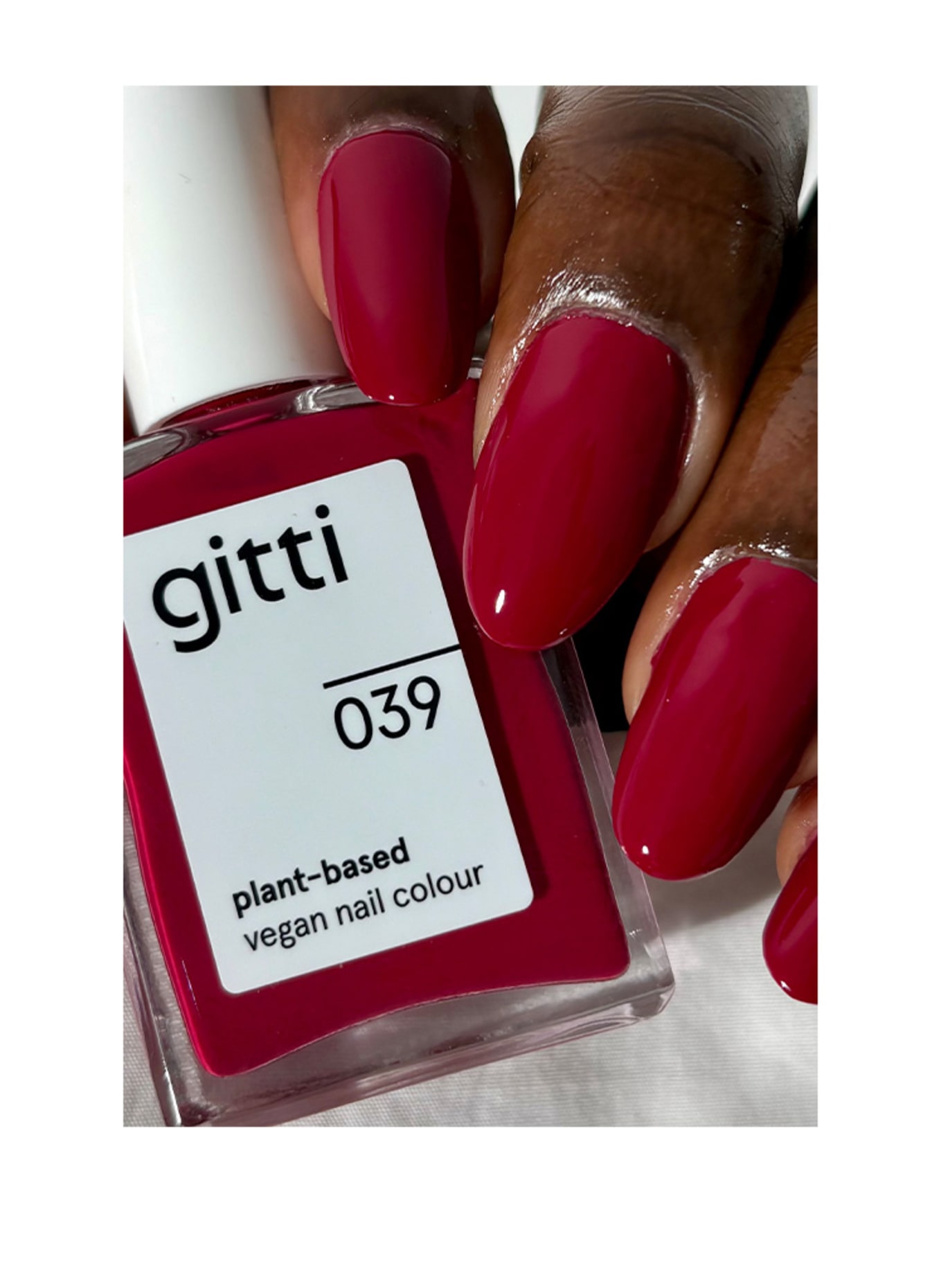 gitti PLANT-BASED VEGAN NAIL COLOUR: NO. 039 - EMBER BERRY