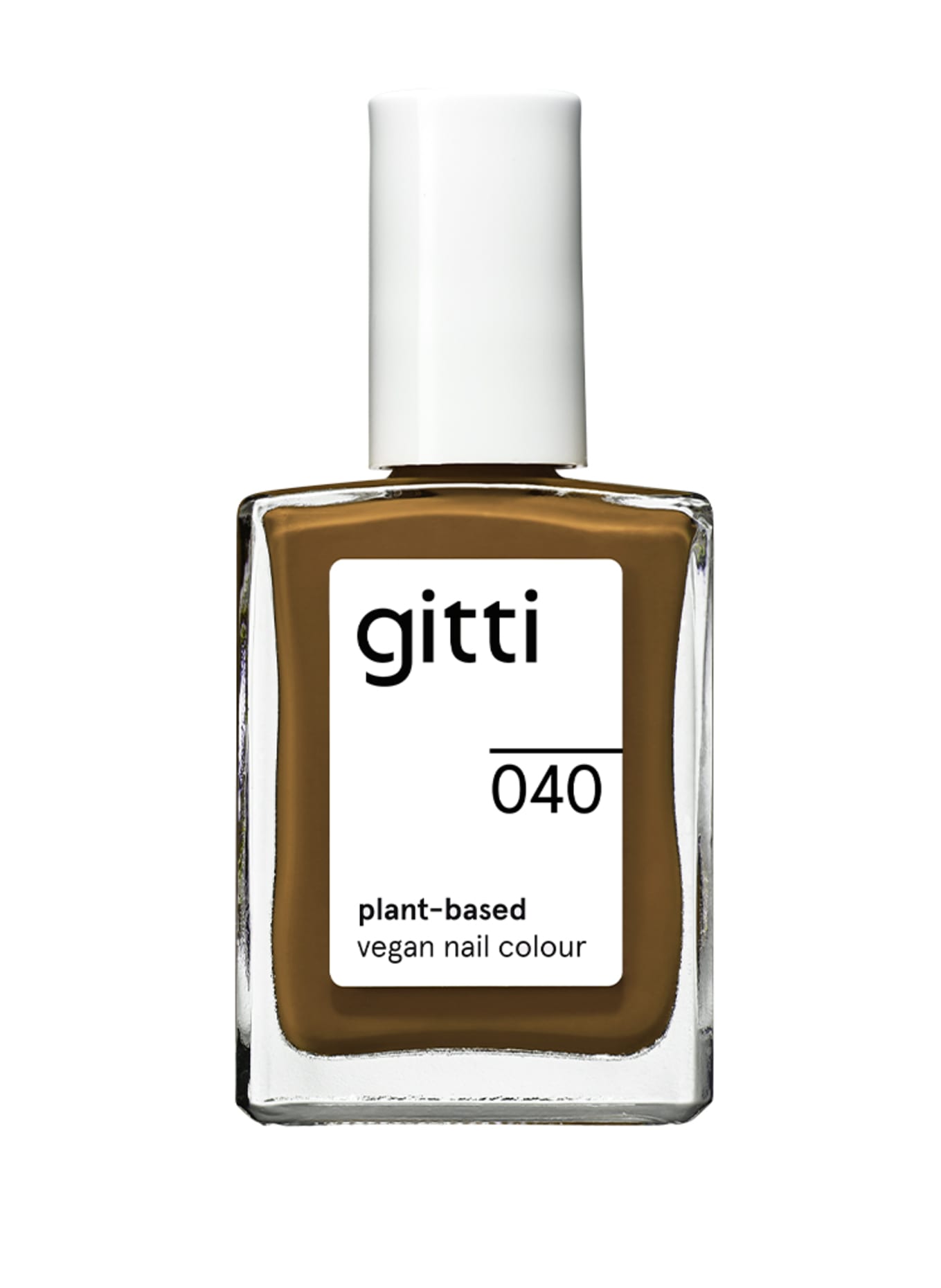 gitti PLANT-BASED VEGAN NAIL COLOUR: NO. 040 - MUSTARD LEAF