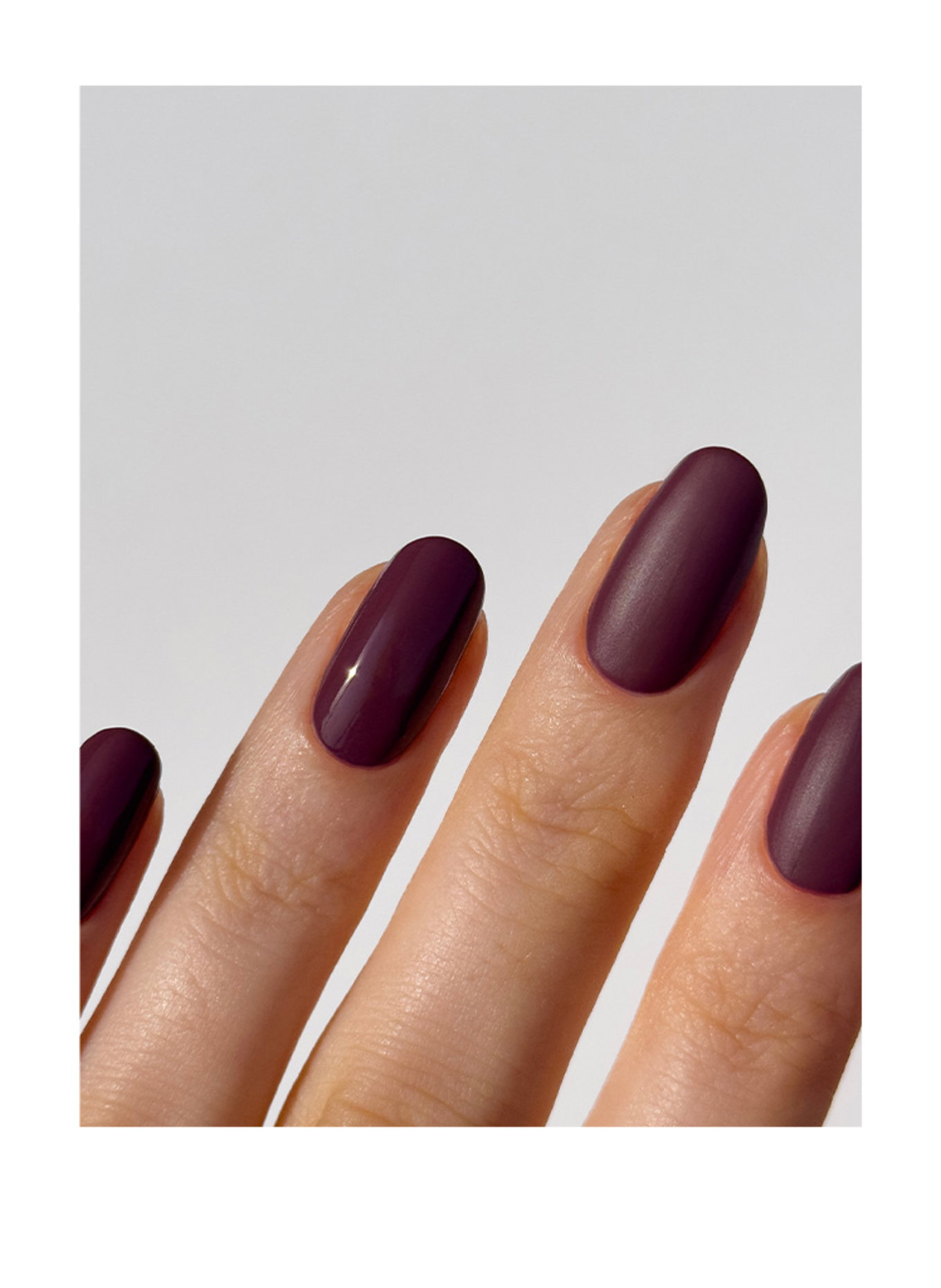 gitti PLANT-BASED VEGAN NAIL COLOUR: NO. 042 - ASH PLUM