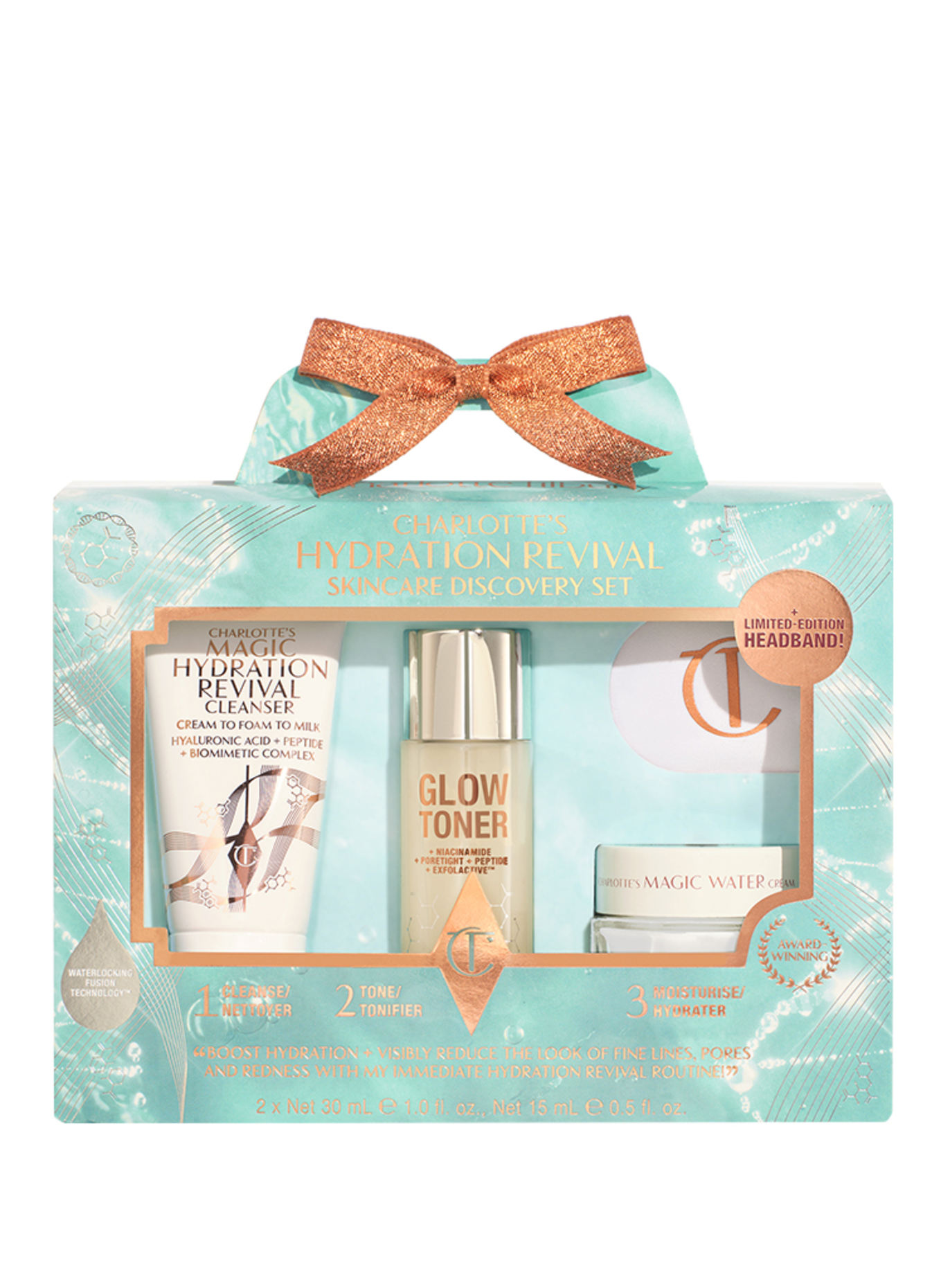 Charlotte Tilbury HYDRATATIE REVIVAL HUIDVERZORGING ONTDEKKINGSET