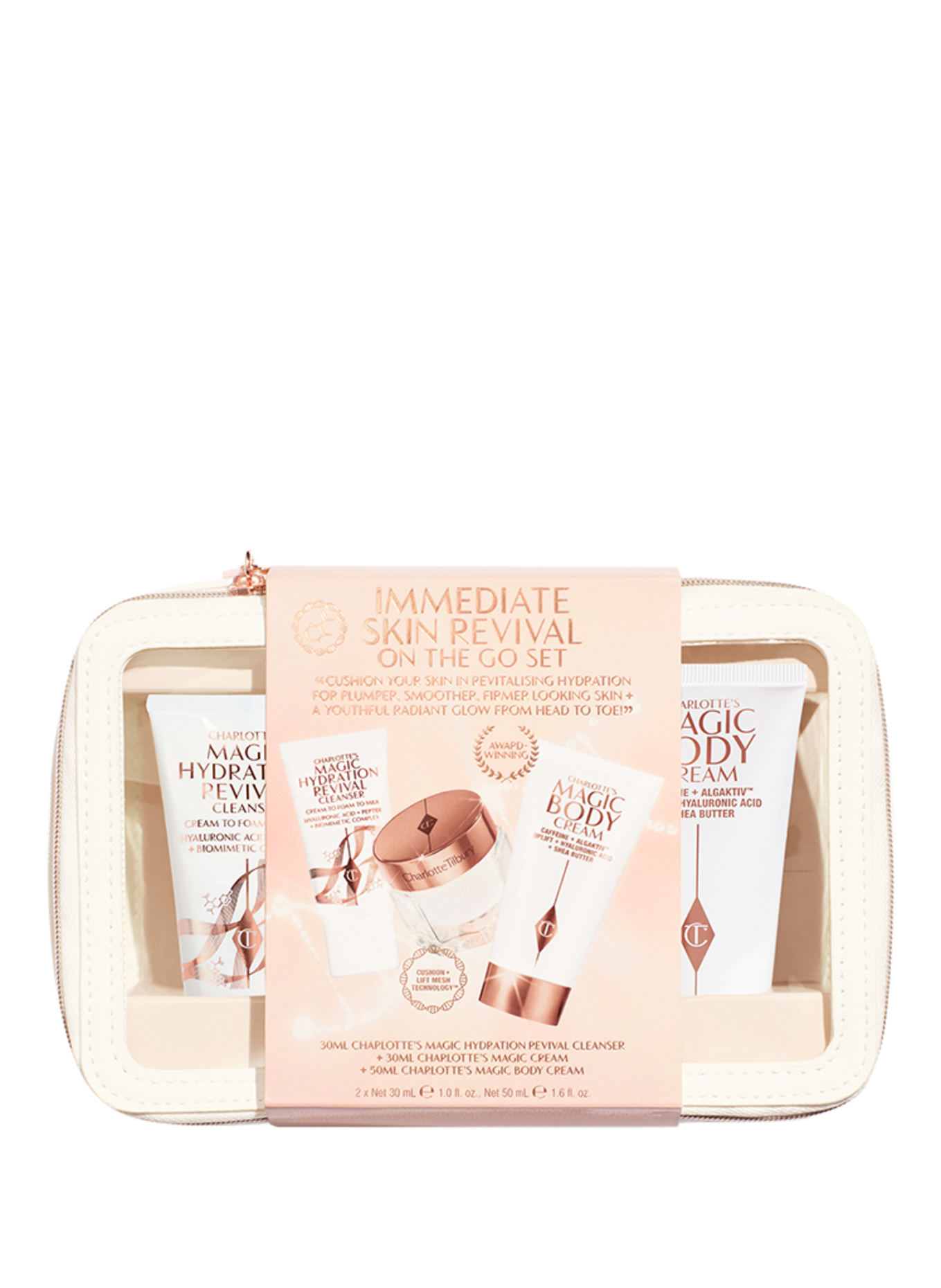 Charlotte Tilbury IMMEDIATE SKIN REVIVAL ON THE GO SET