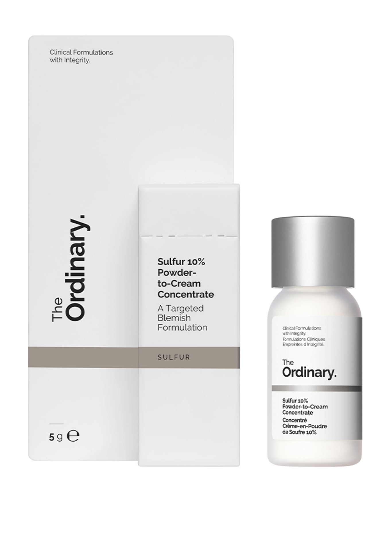 The Ordinary. SOUFRE 10 % CONCENTRÉ POUDRE-CRÈME