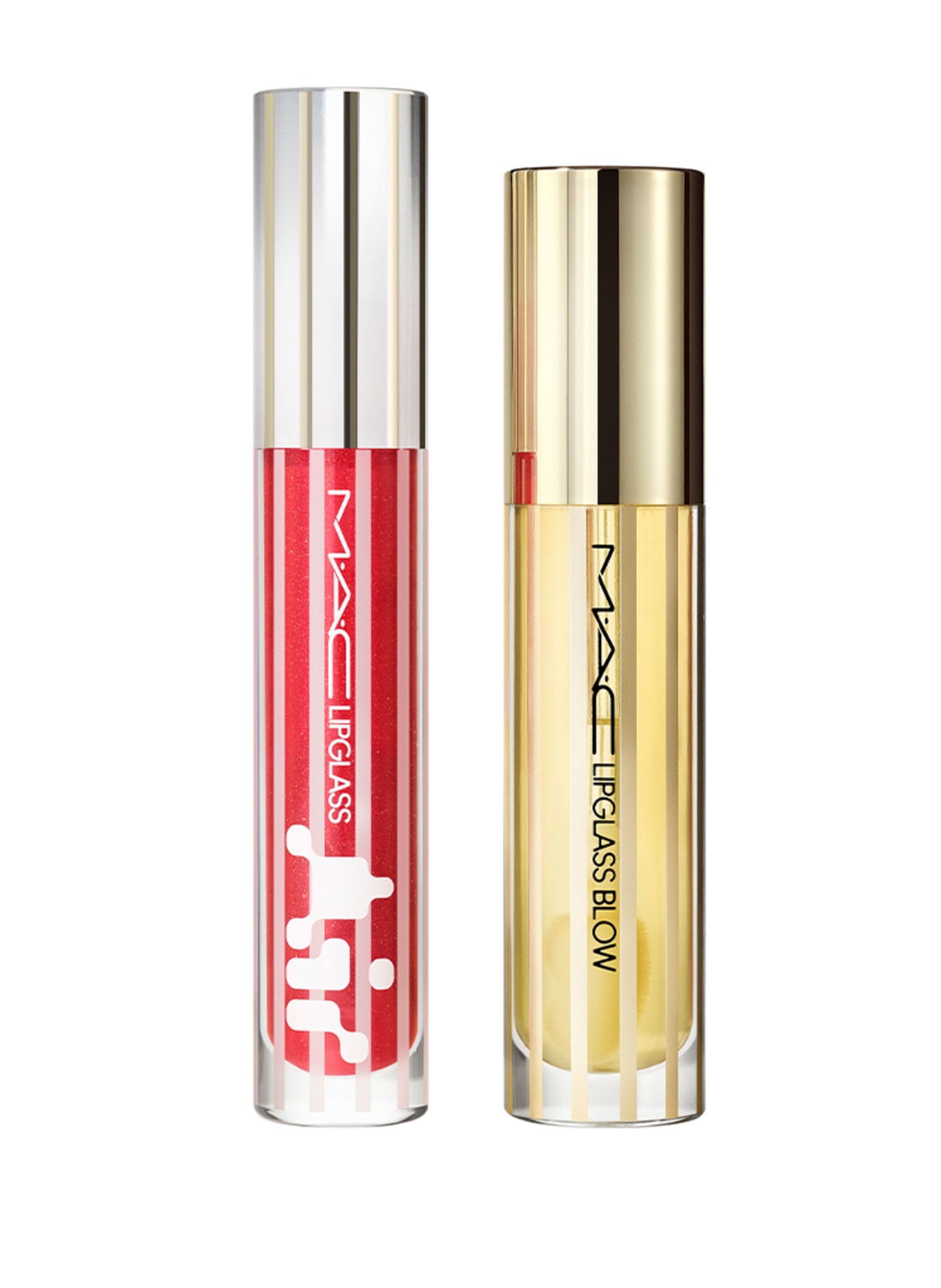 M.A.C BLOWING AIR KISSES GLOSSY LIP DUO