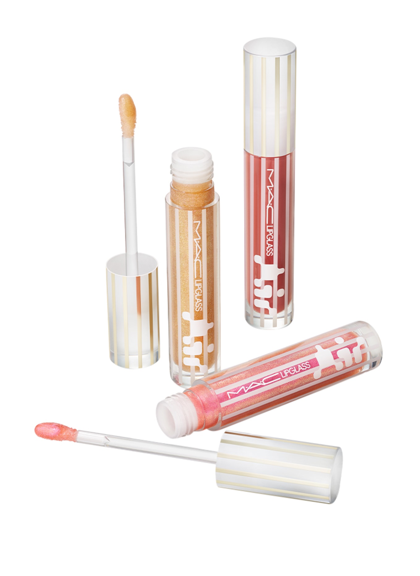 M.A.C GLOSS ENTHUSIAST LIPGLASS AIR TRIO