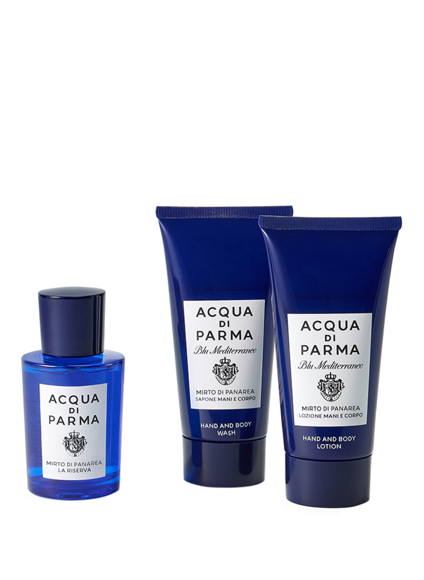 ACQUA DI PARMA MIRTO DI PANAREA LA RISERVA ZESTAW UPOMINKOWY