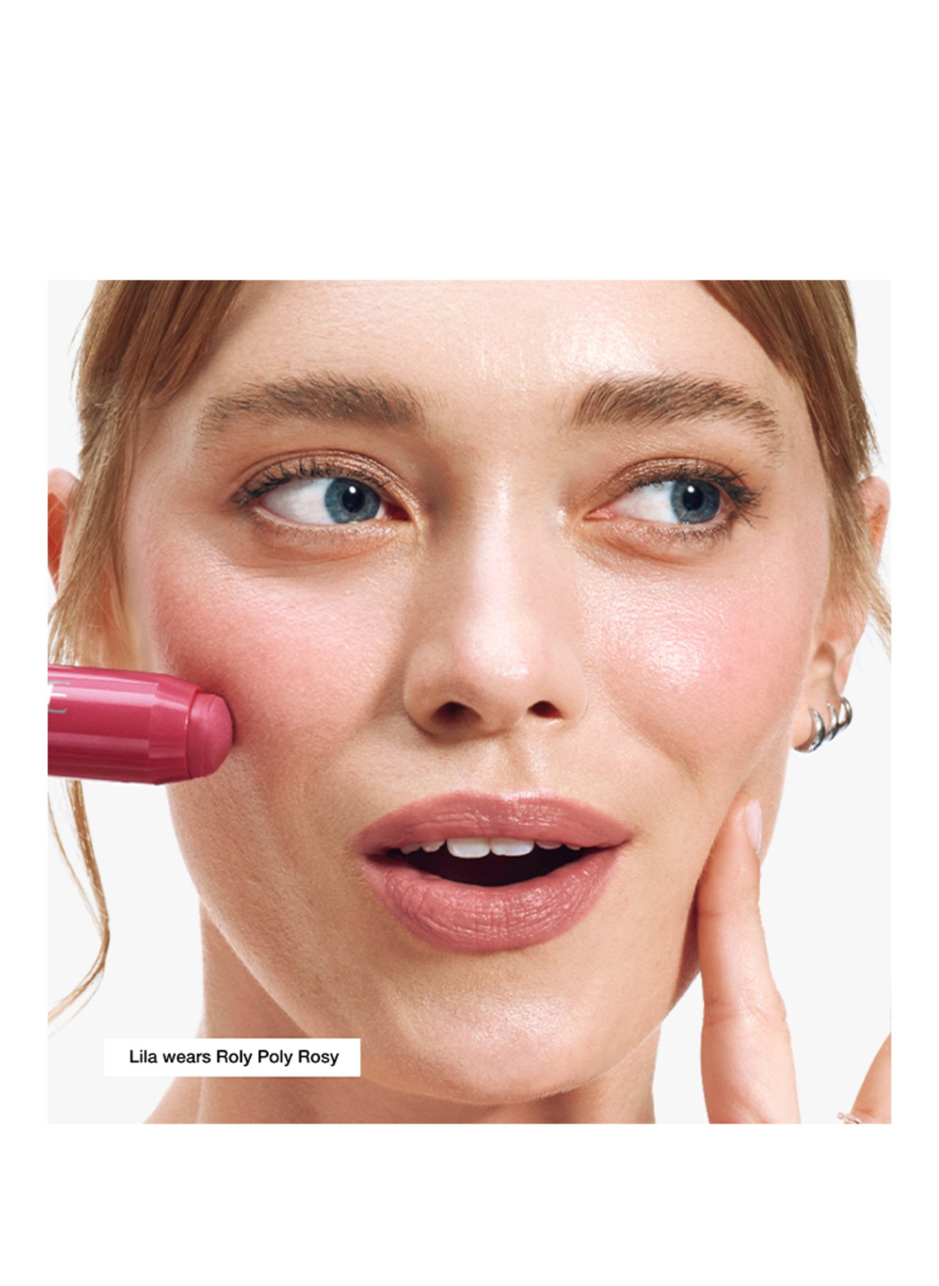 CLINIQUE CHUBBY STICK CHEEK COLOR BALM: 03 ROLY POLY ROSY