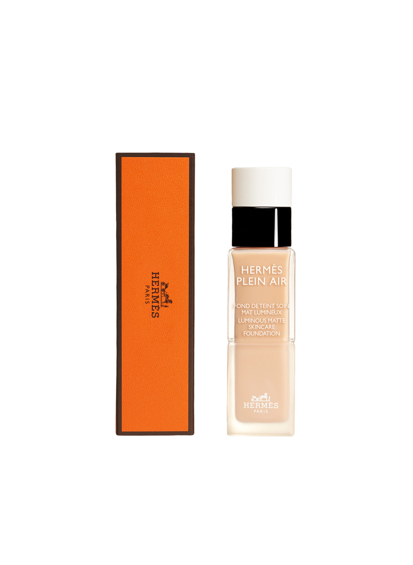 HERMÈS HERMÈS PLEIN AIR: SISAL - WARMES APRICOTFARBENES BEIGE