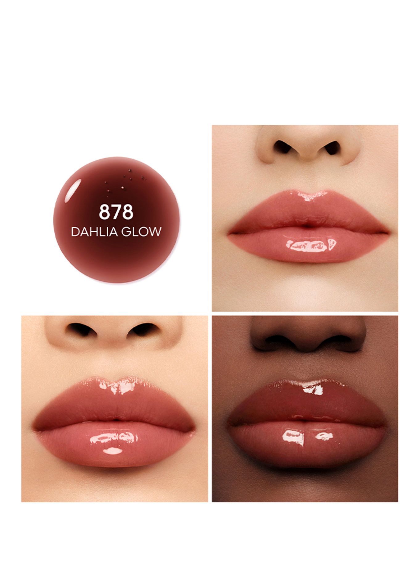 GUERLAIN KISS KISS BEE GLOW OIL: 878 DAHLIA GLOW