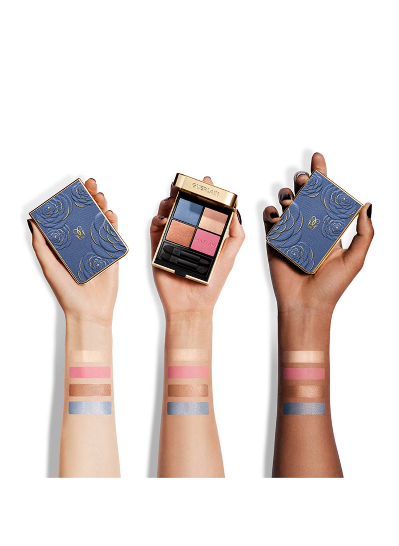 GUERLAIN OMBRES G: 396 DENIM BLOSSOM