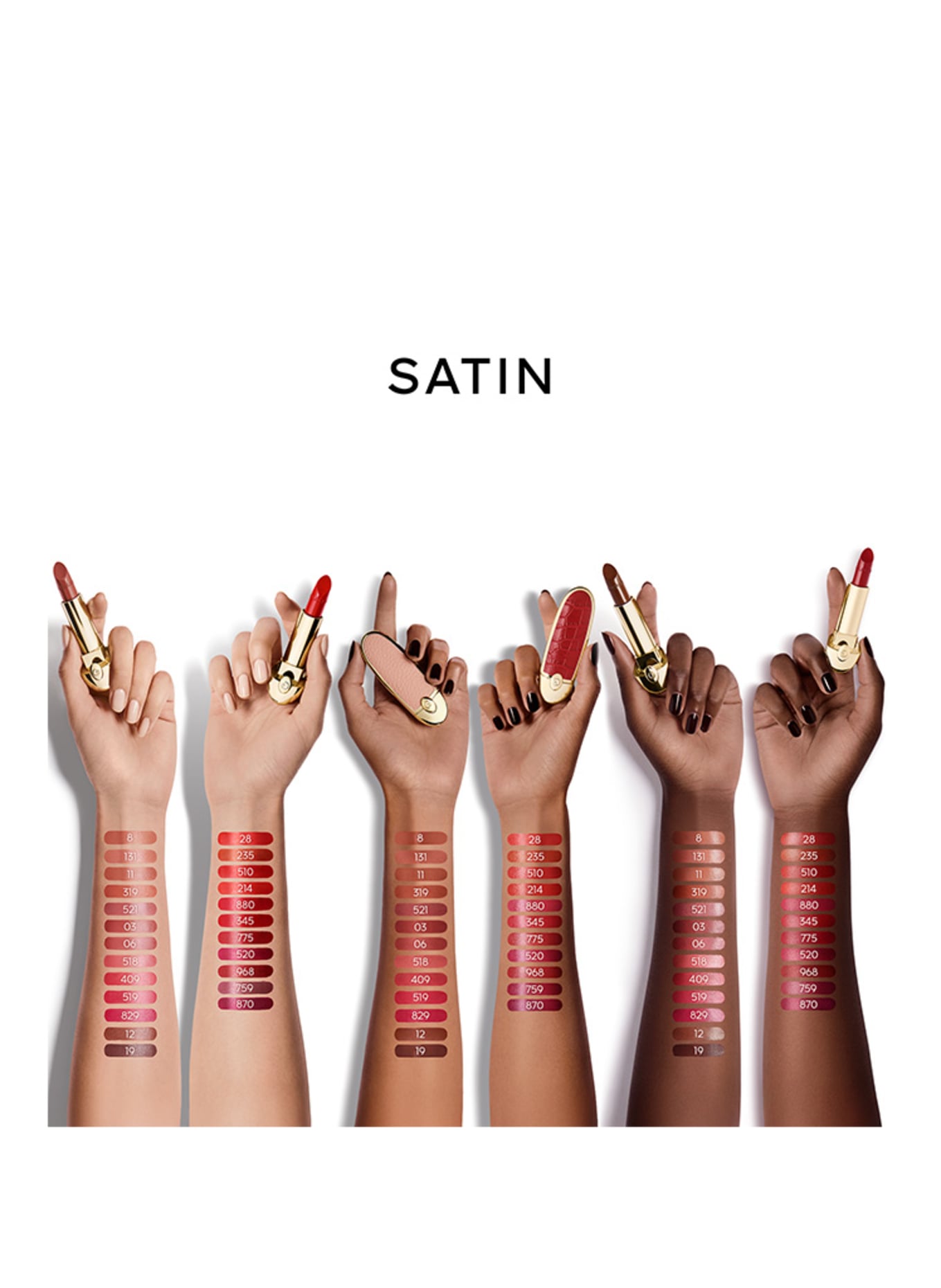 GUERLAIN ROUGE G SATIN REFILL: 12 LE BRUN AMARANTE