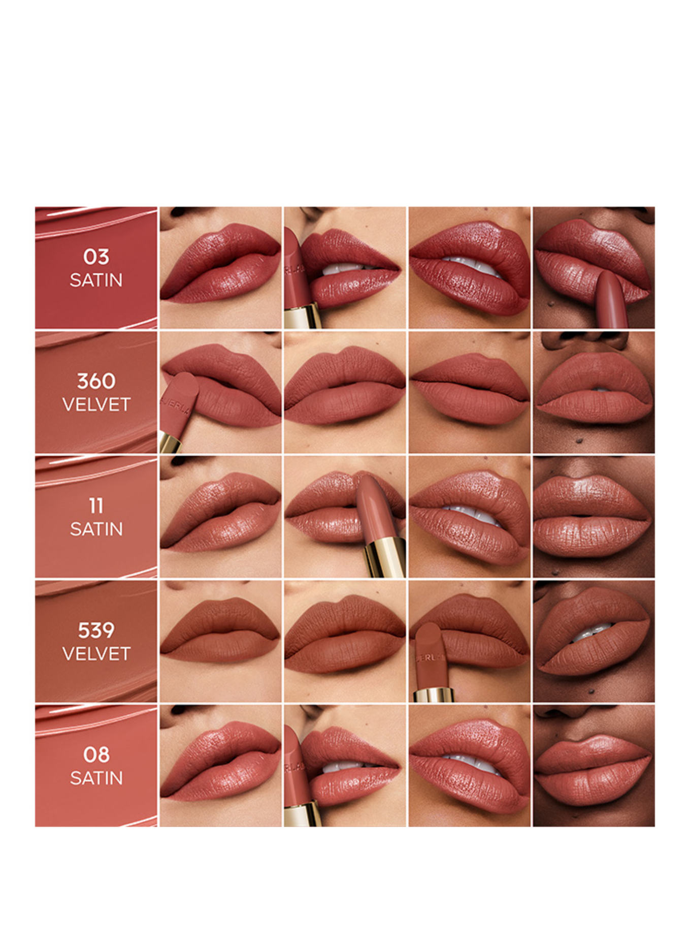 GUERLAIN ROUGE G VELVET REFILL: 205 LE NUDE AMANDINE