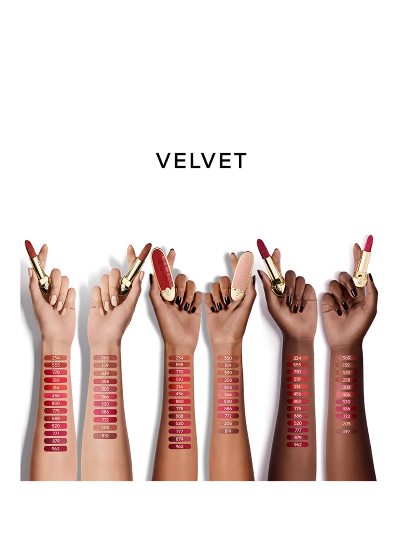 GUERLAIN ROUGE G VELVET REFILL: 962 LE TULIPE NOIRE