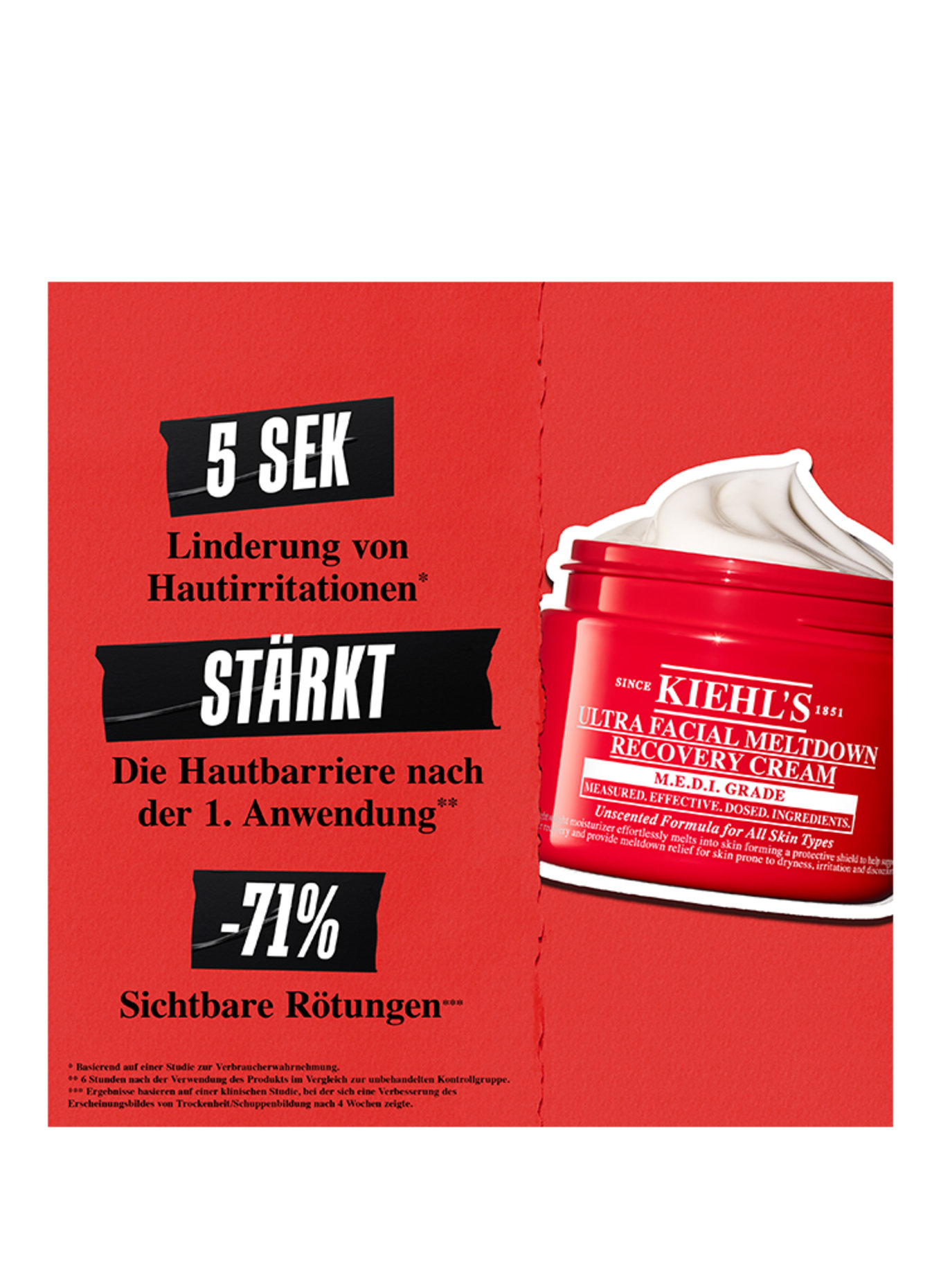 Kiehl's UTLRA FACIAL MELTDOWN RECOVERY CREAM