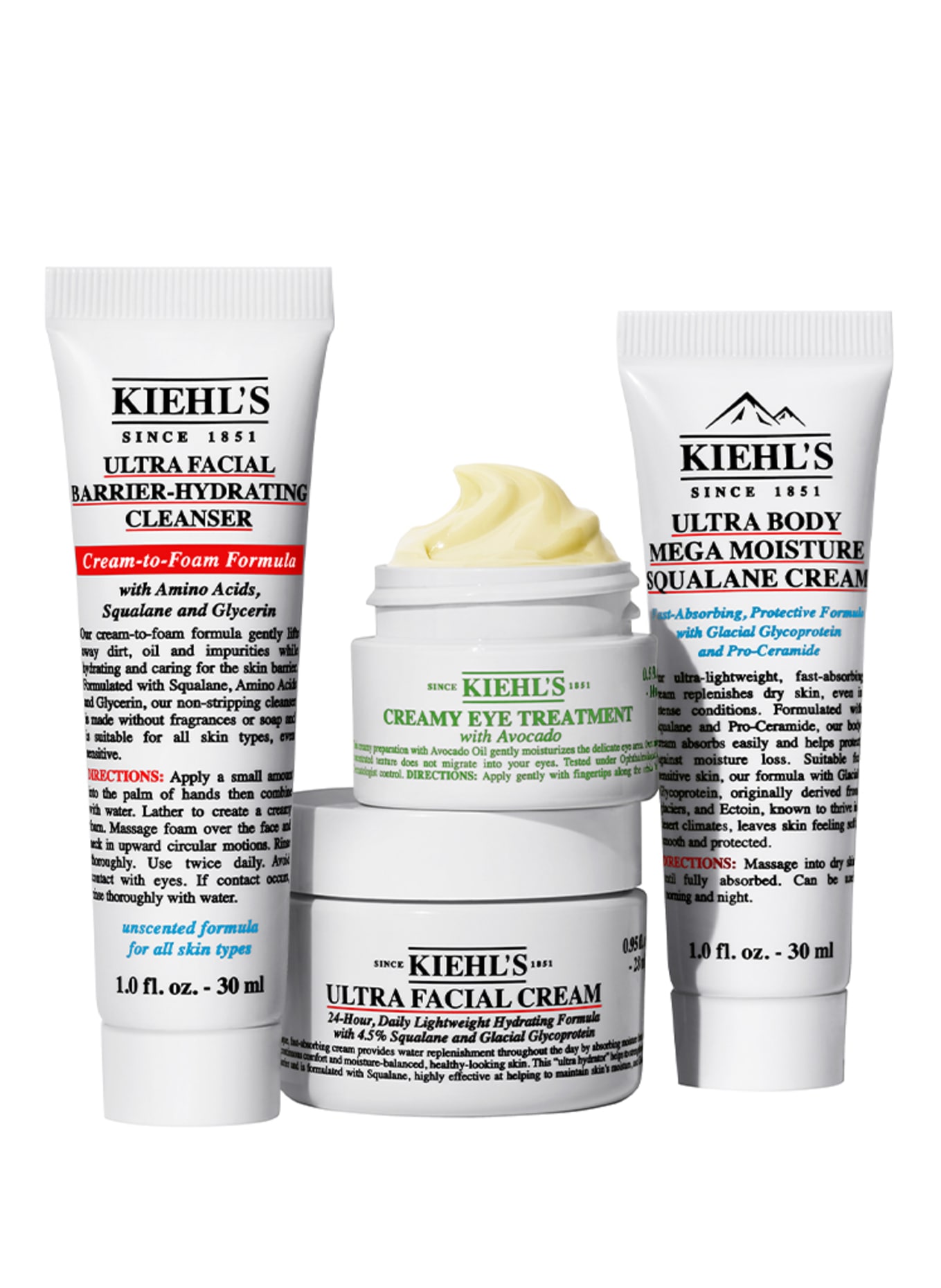 Kiehl's MASTER MOISTURIZING MINIS GIFT SET
