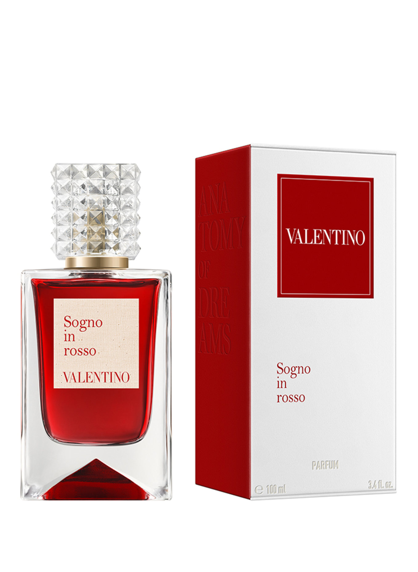 VALENTINO PARFUMS ANATOMIE VAN DROMEN - SOGNO IN ROSSO