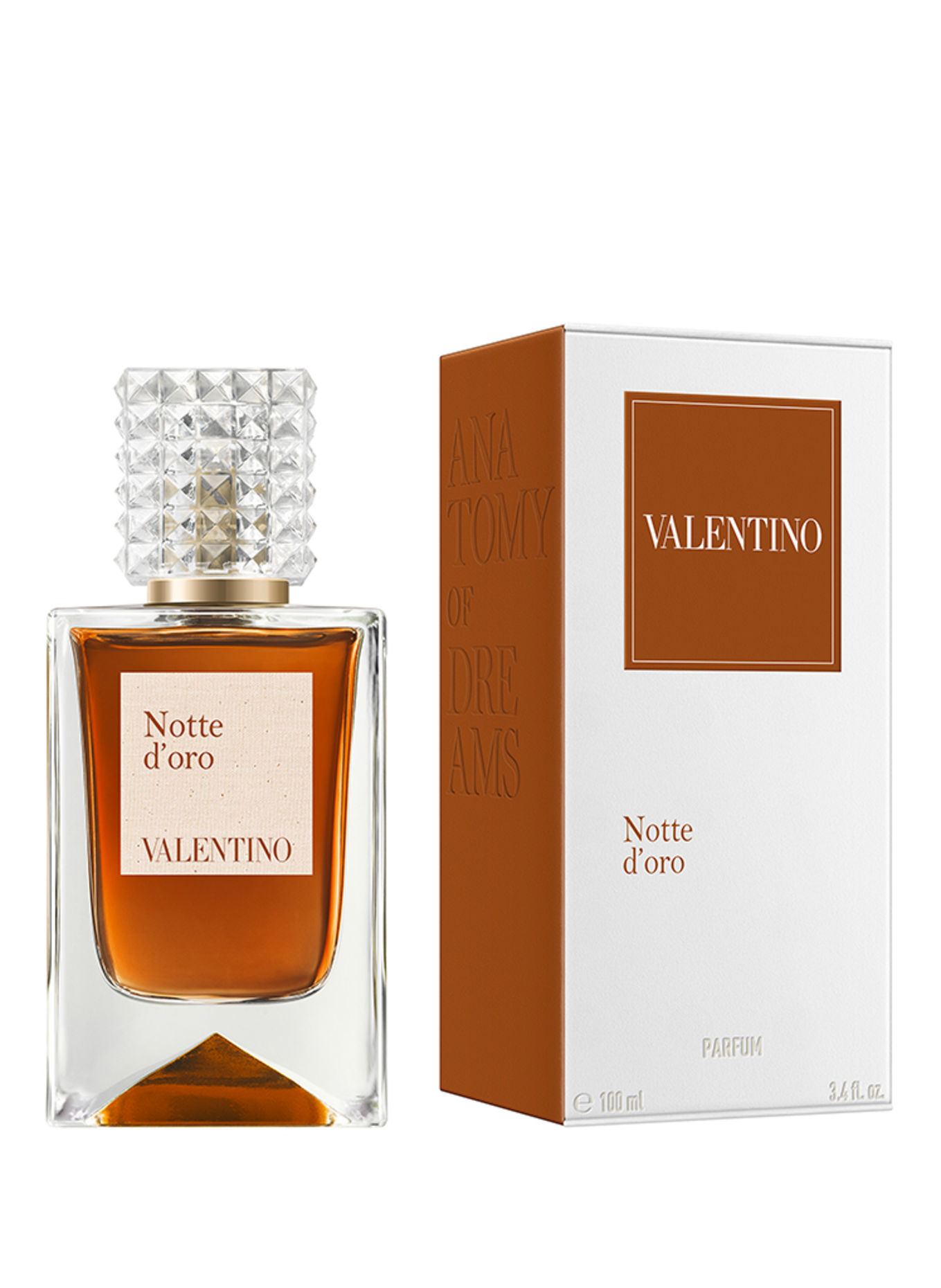 VALENTINO PARFUMS ANATOMY OF DREAMS - NOTE D'ORO