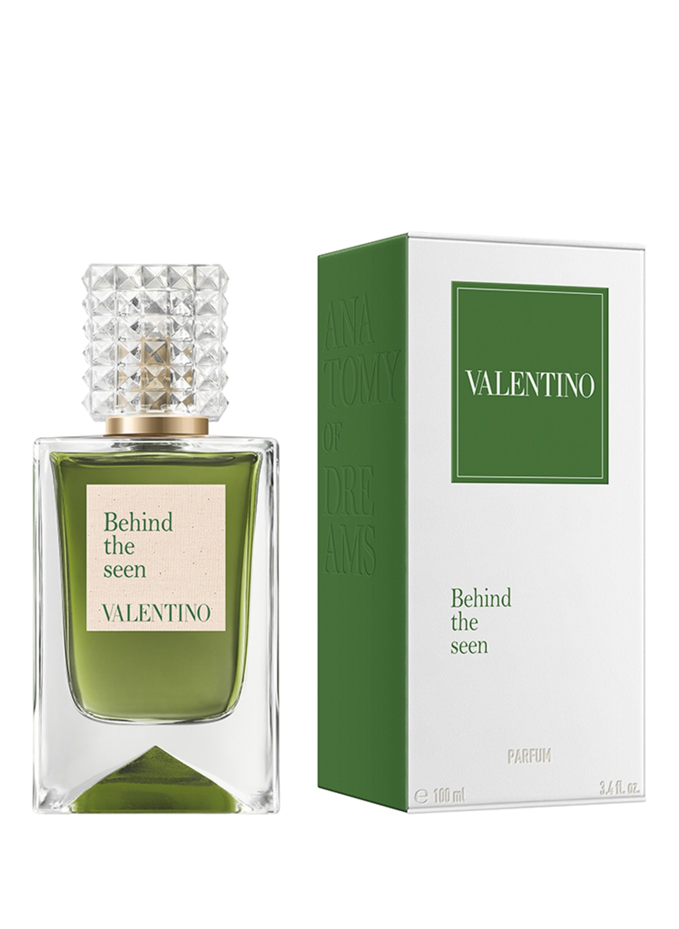 VALENTINO PARFUMS ANATOMIE VAN DROMEN - ACHTER DE SCHERMEN