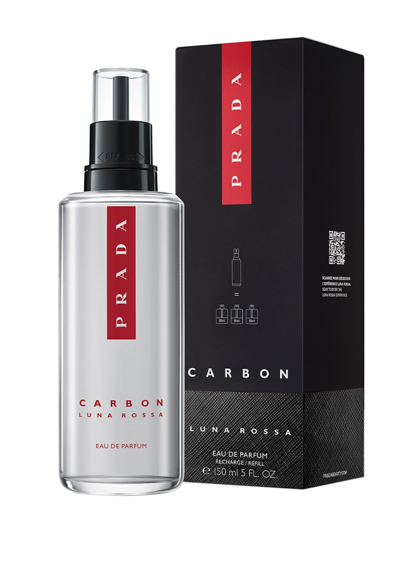 PRADA Parfums LUNA ROSSA CARBON REFILL