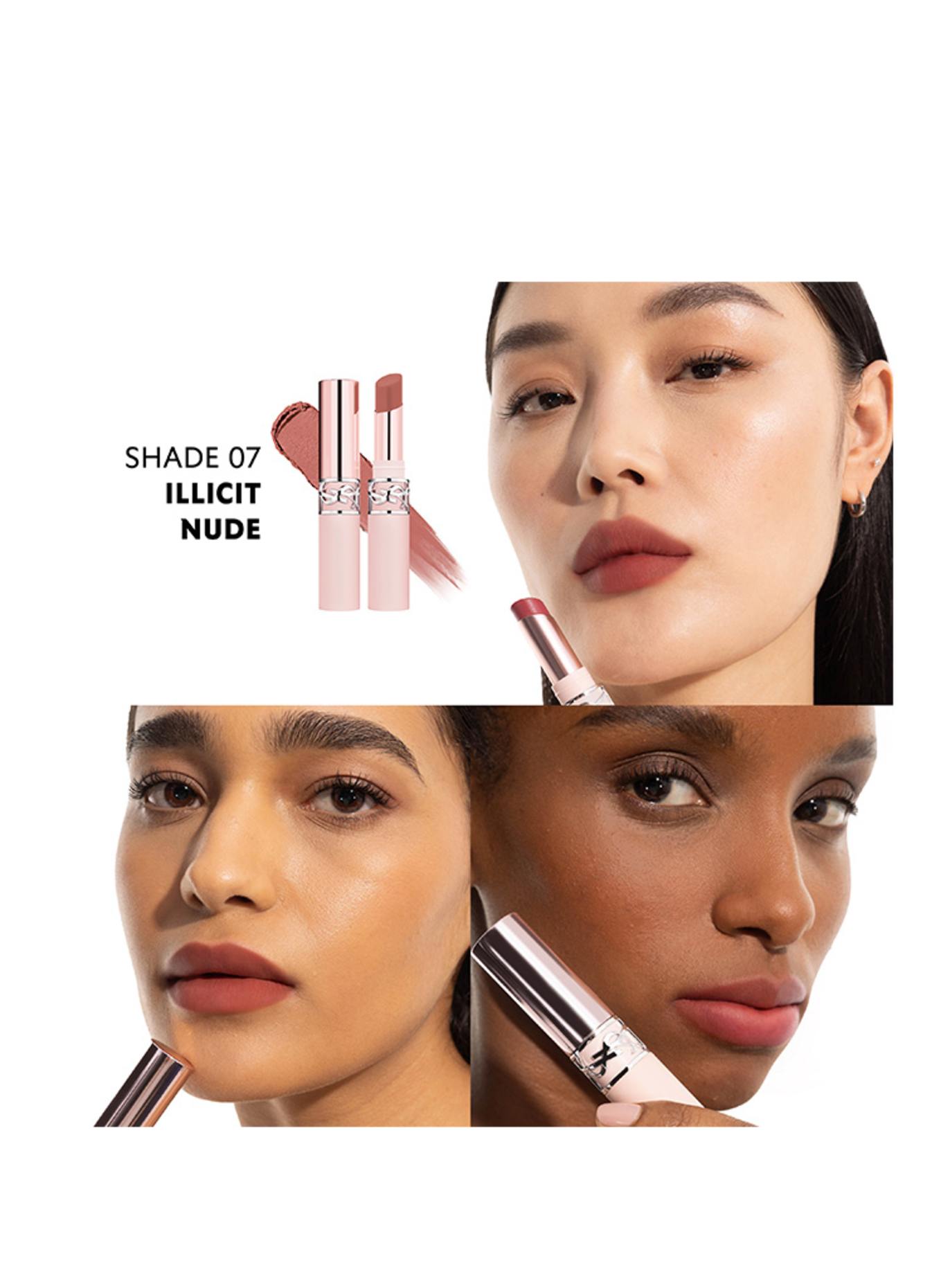 YVES SAINT LAURENT BEAUTÉ LOVENUDE LIP BLUSHER: 07  ILLICIT NUDE