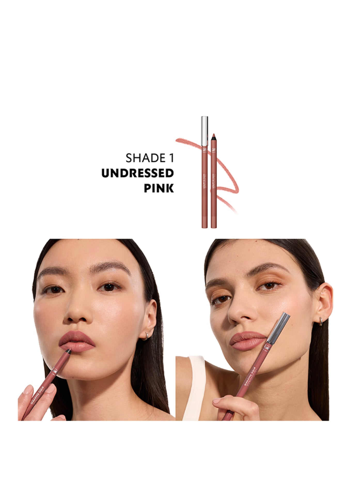 YVES SAINT LAURENT BEAUTÉ LOVENUDE KISS SHAPER: 1 UNDRESSED PINK