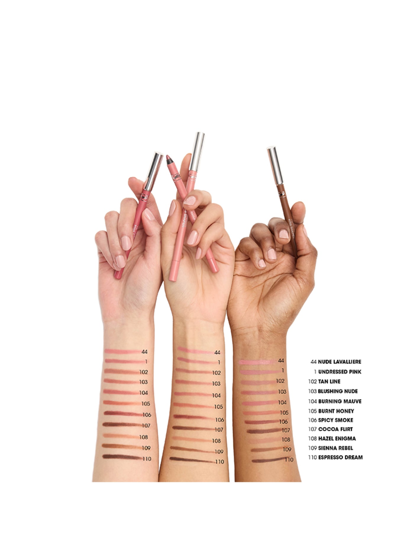 YVES SAINT LAURENT BEAUTÉ LOVENUDE KISS SHAPER: 105 BURNT HONEY