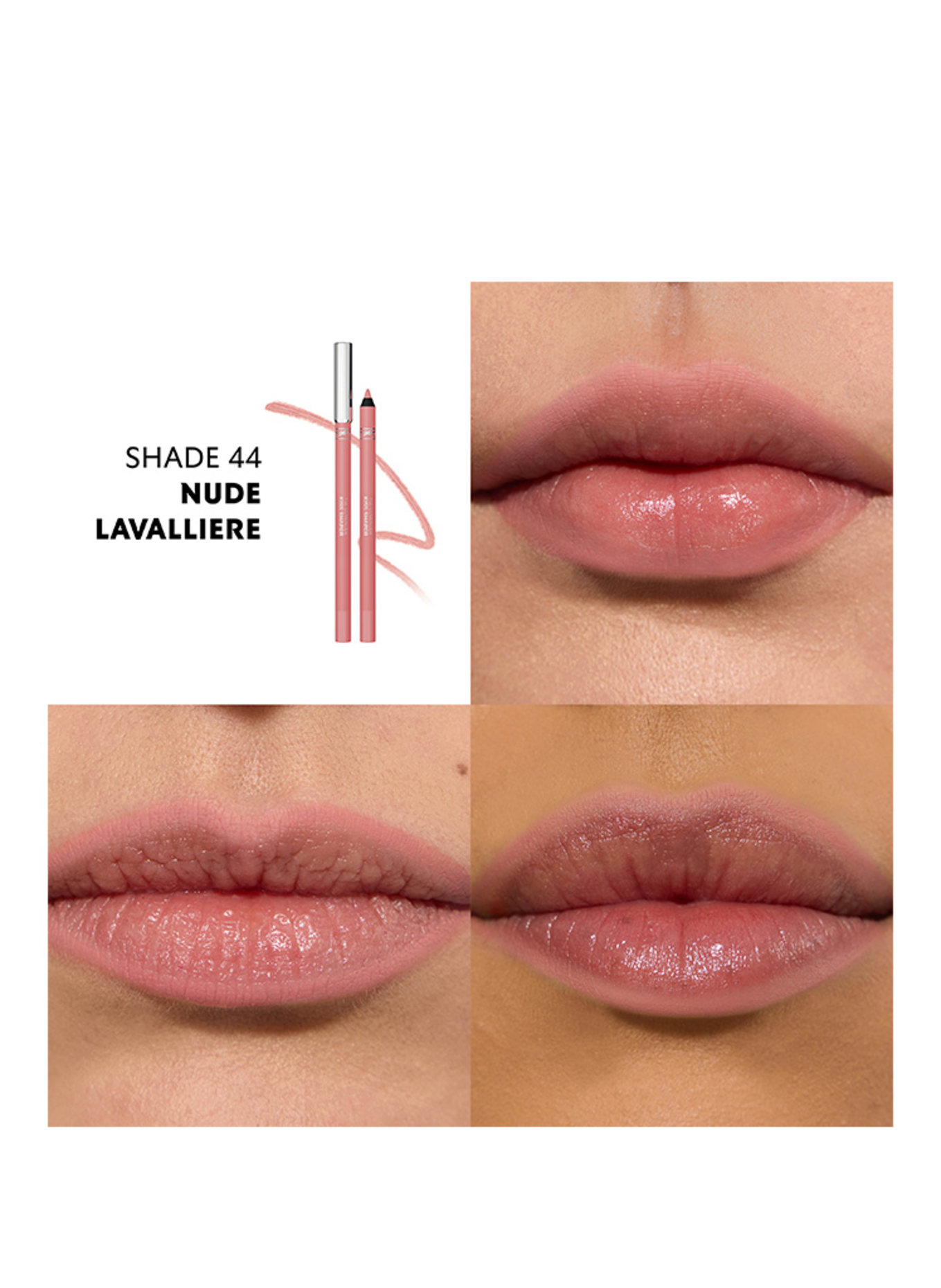YVES SAINT LAURENT BEAUTÉ LOVENUDE KISS SHAPER: 44  NUDE LAVALLIÈRE